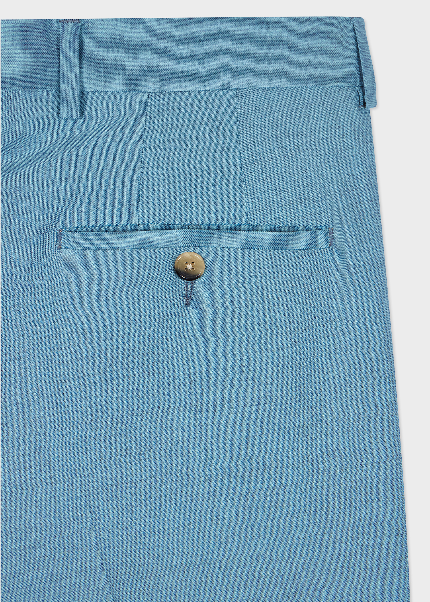 The Brierley -  Blue Marl Overdyed Stretch-Wool Suit thumbnail 10