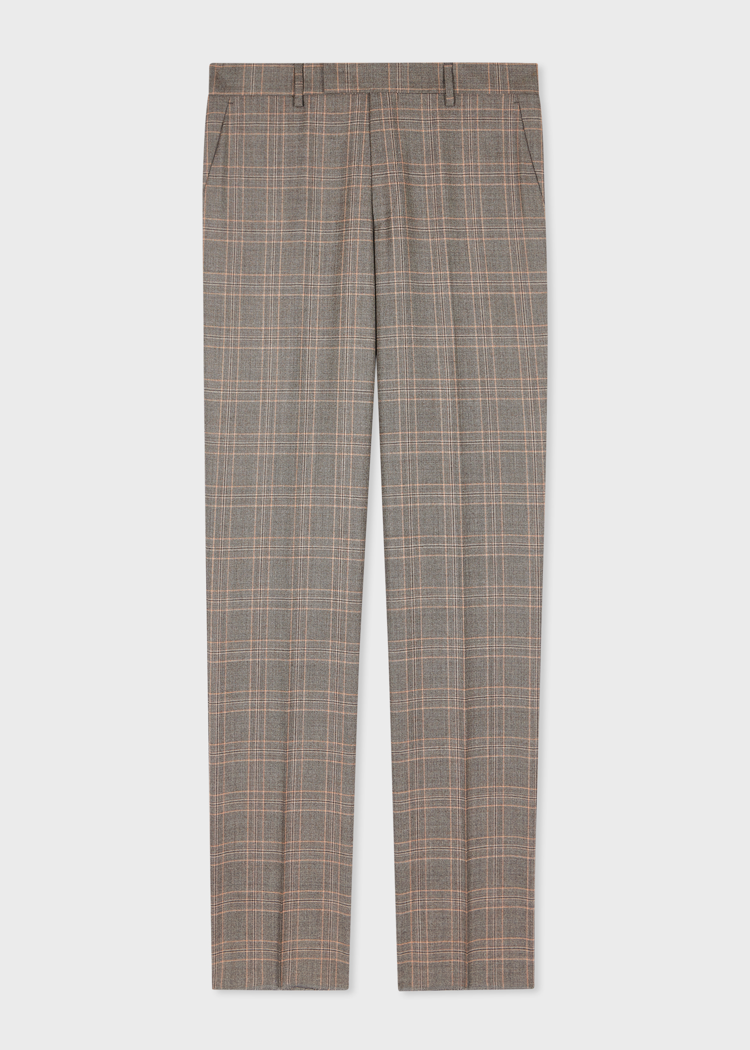 The Brierley - Light Brown Check Wool Suit thumbnail 7