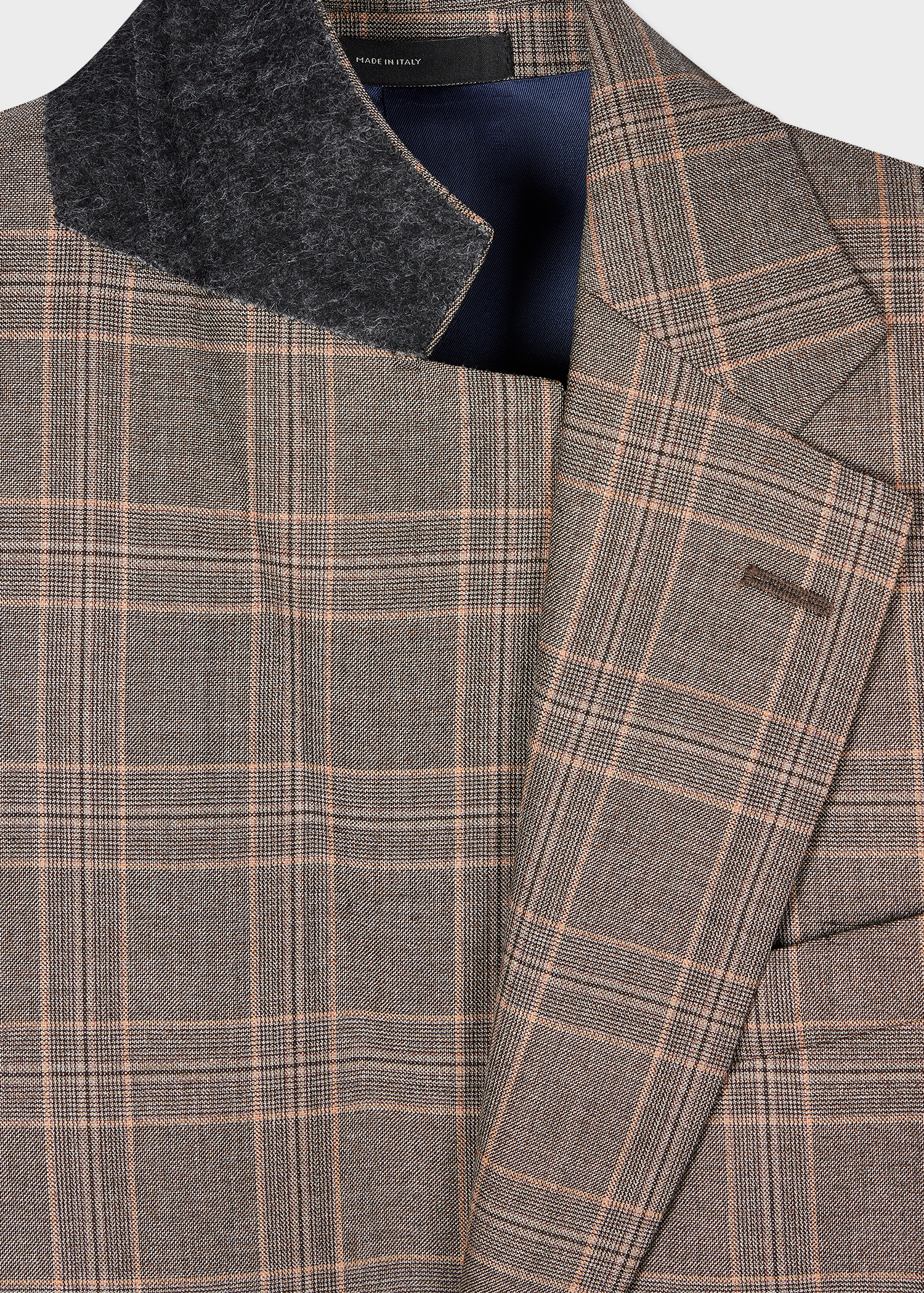 The Brierley - Light Brown Check Wool Suit thumbnail 9