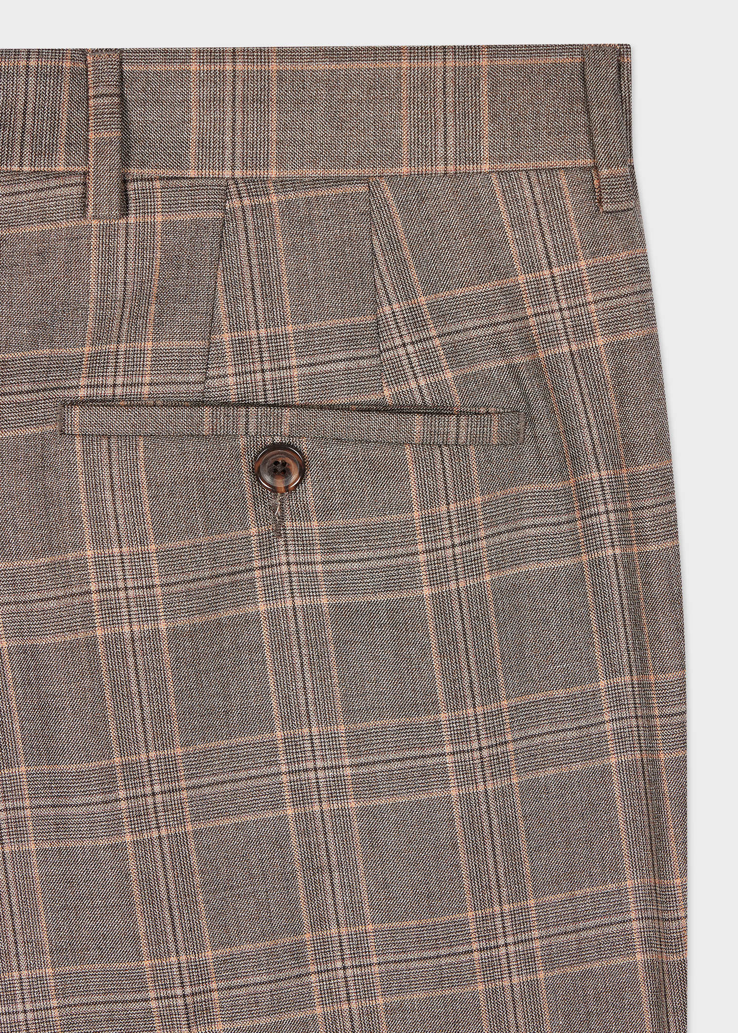 The Brierley - Light Brown Check Wool Suit thumbnail 11