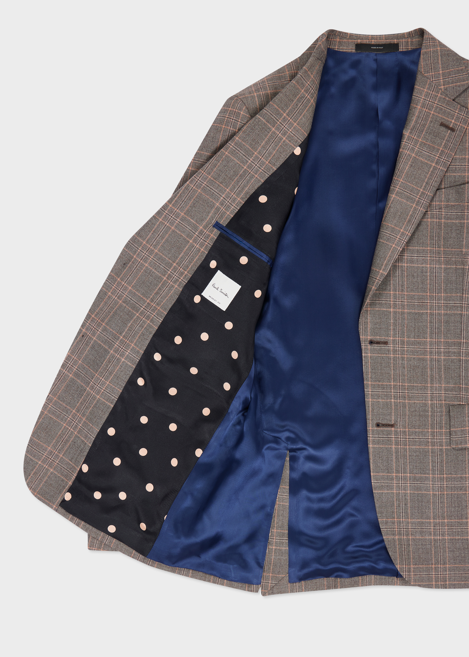 The Brierley - Light Brown Check Wool Suit thumbnail 8