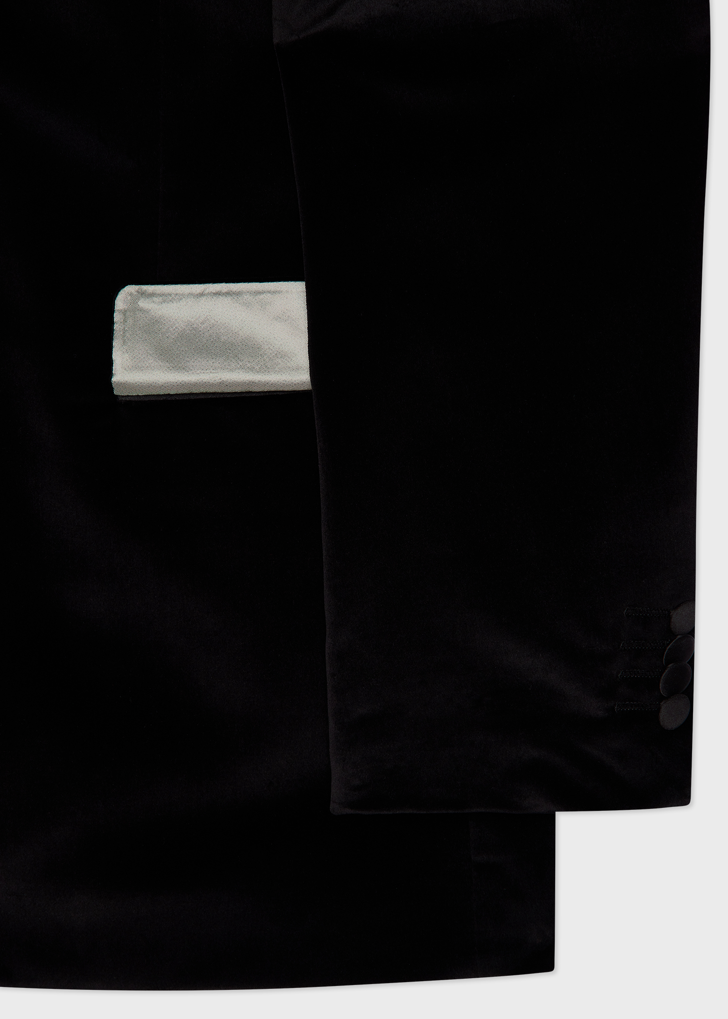 The Soho - Black Velvet Evening Suit thumbnail 6