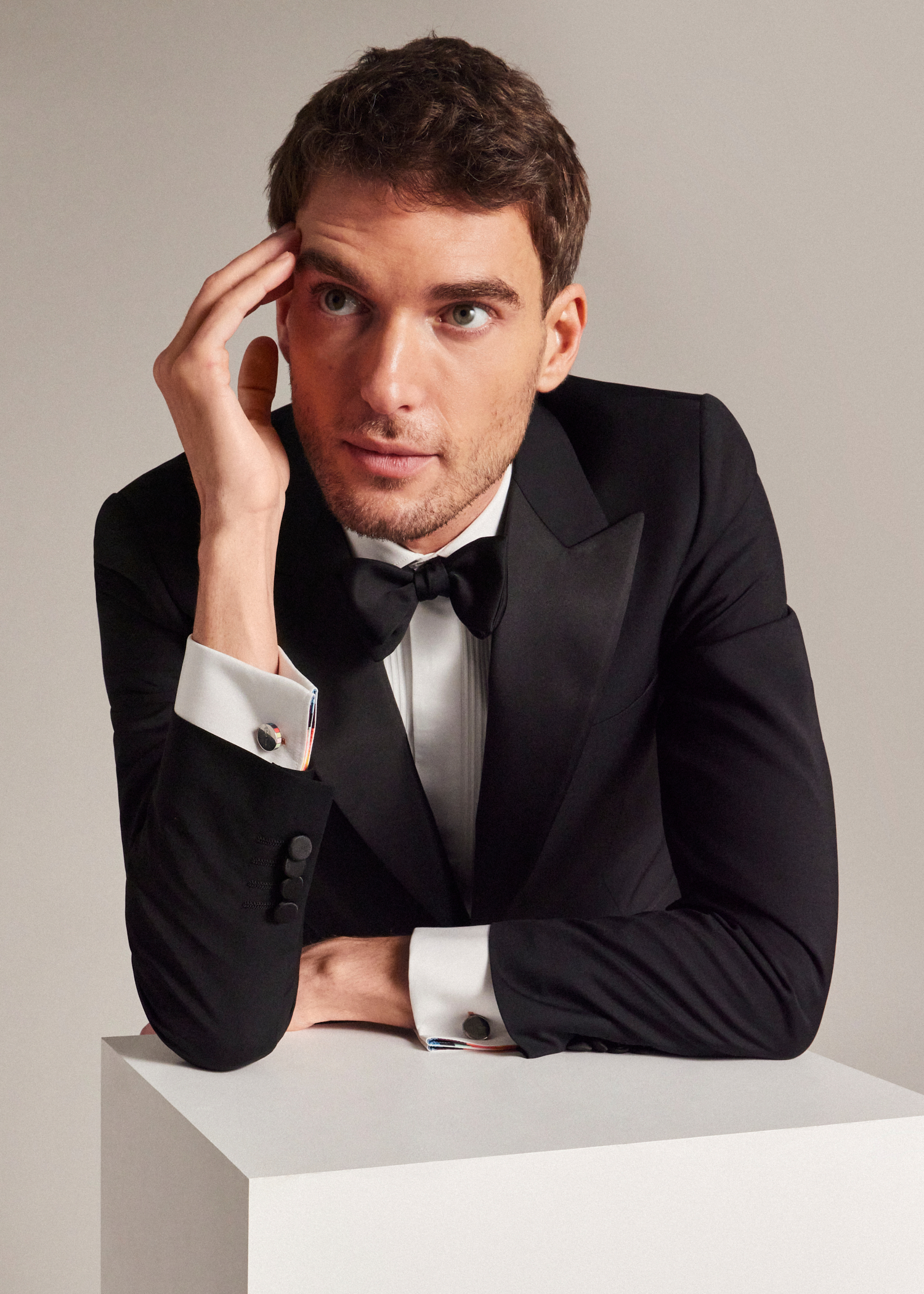 The Soho - Black Wool-Mohair Evening Suit thumbnail 6