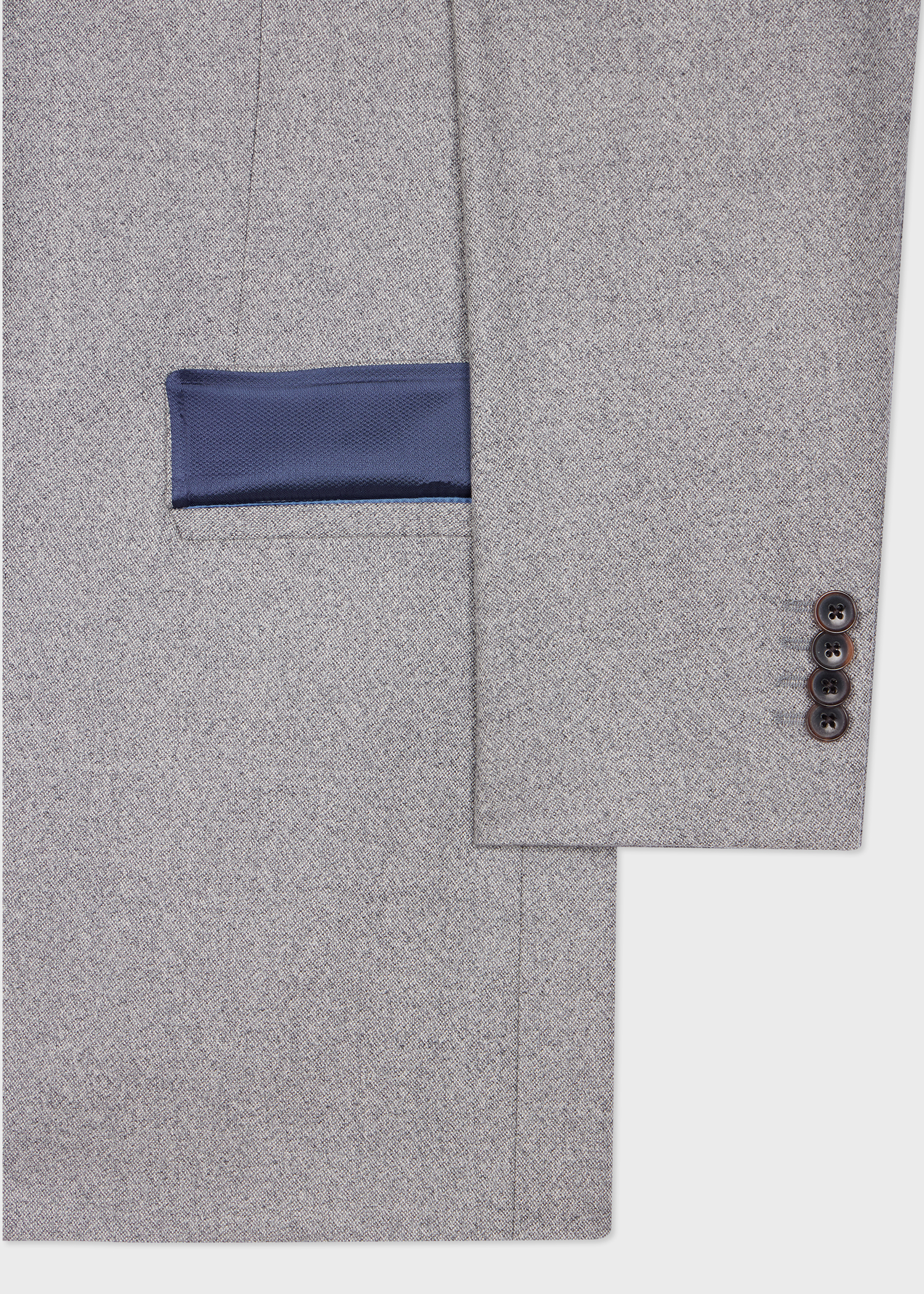 The Brierley - Light Grey Capolavoro Tweed Blazer thumbnail 6