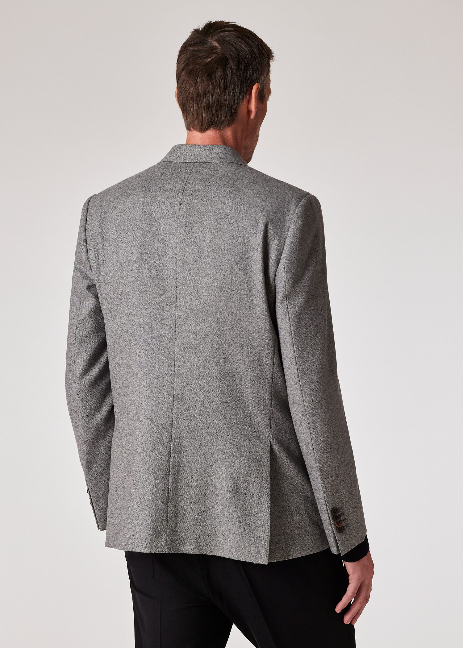 The Brierley - Light Grey Capolavoro Tweed Blazer thumbnail 3