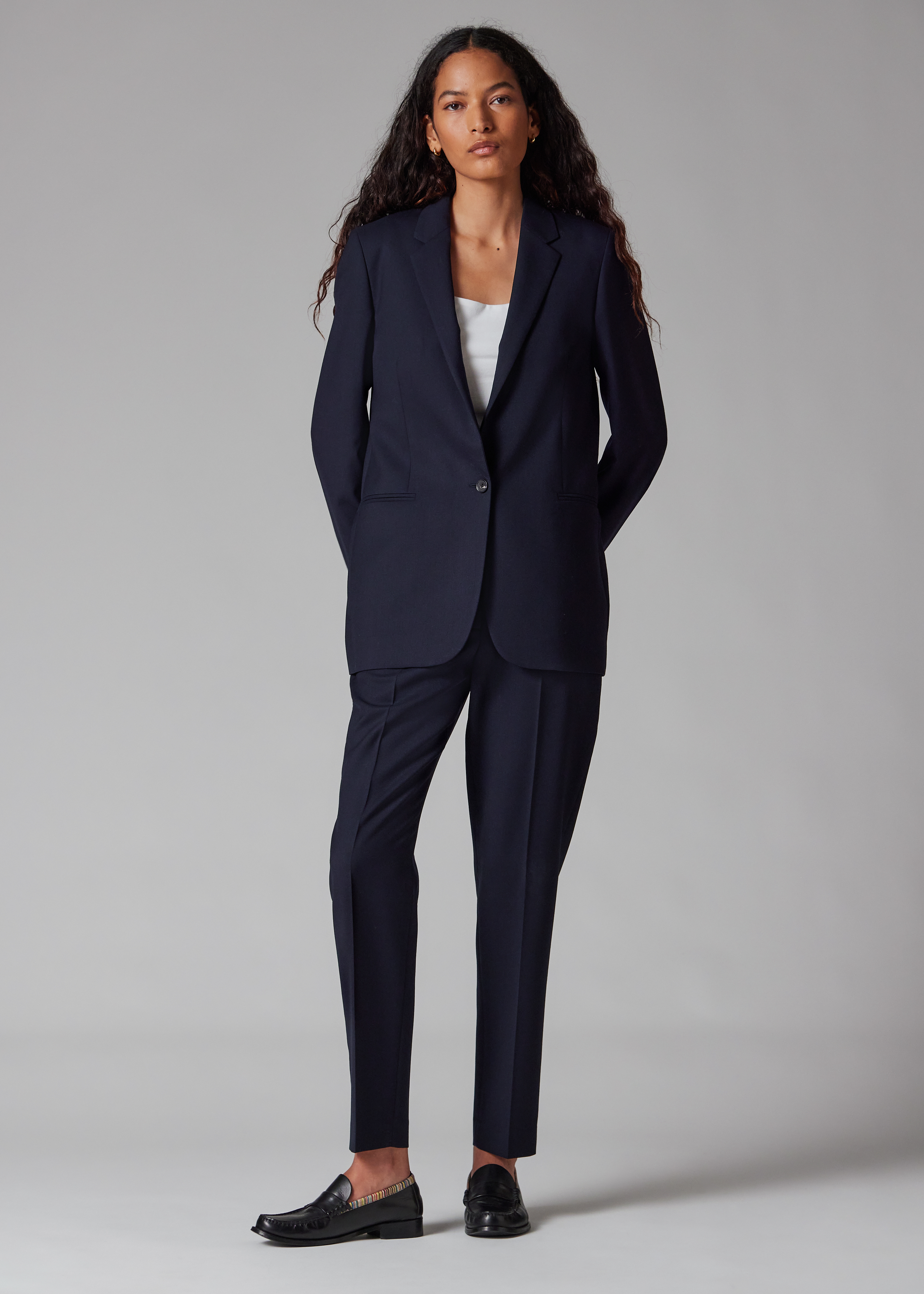 Pantalon De Softball Femme Intensity - Taille Basse Double Maille - Bleu Marine - XL
