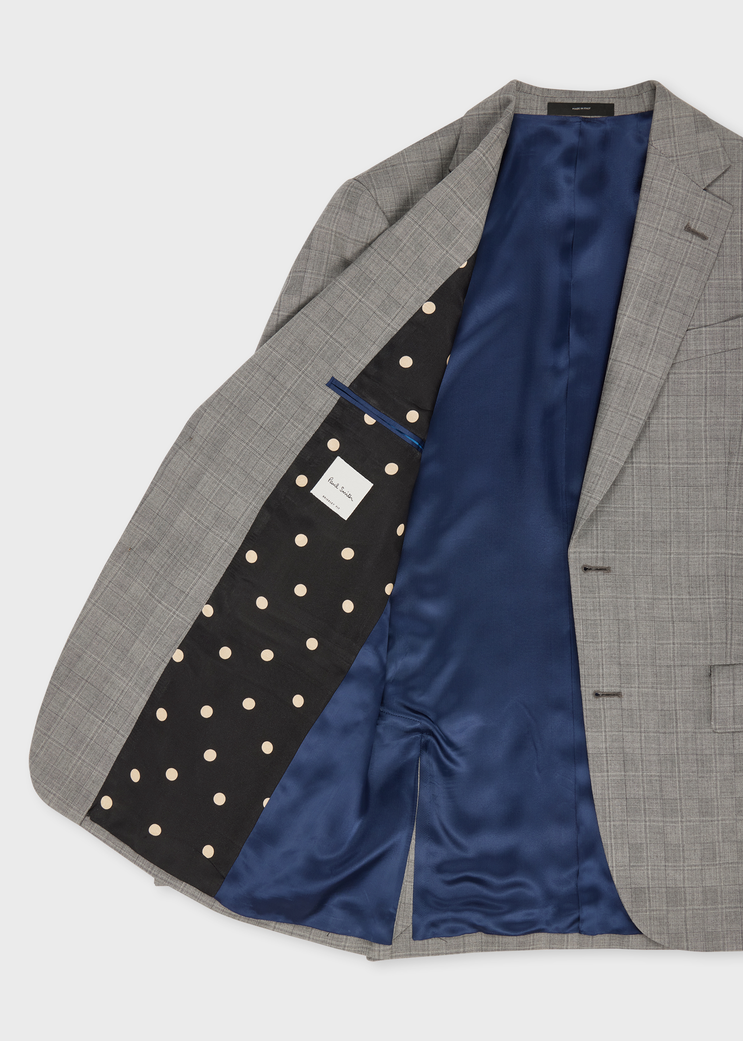 The Brierley - Light Grey Check Wool Suit thumbnail 9