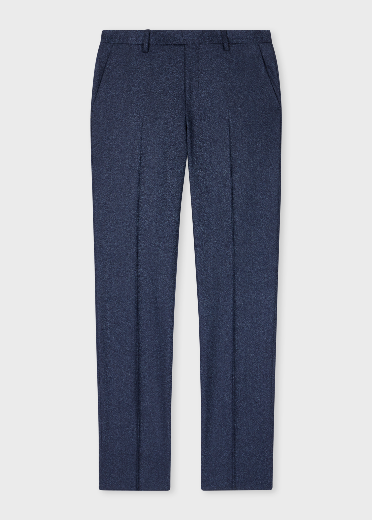 The Soho - Tailored-Fit Navy Capolavoro Tweed Three-Piece Suit thumbnail 14