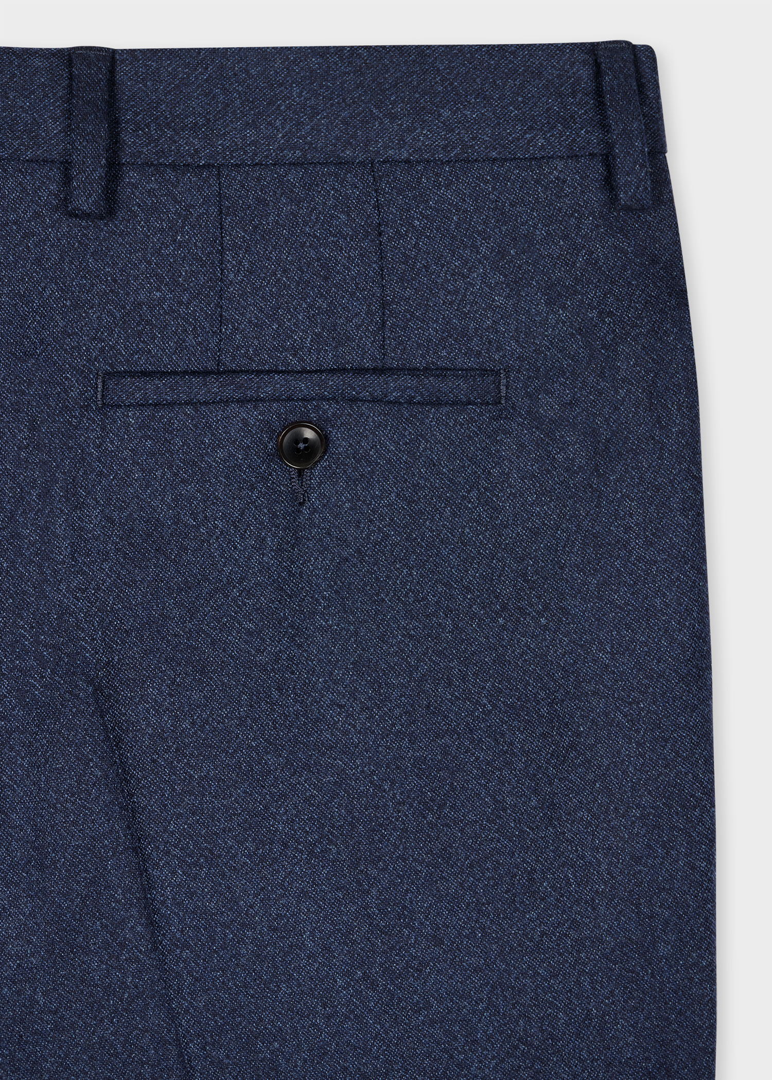 The Soho - Tailored-Fit Navy Capolavoro Tweed Three-Piece Suit thumbnail 15