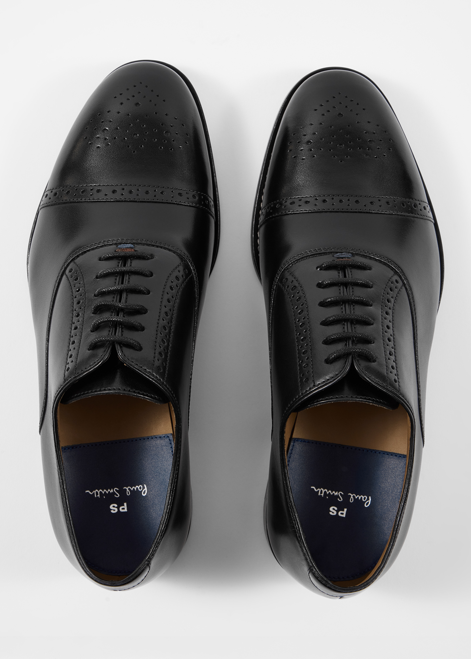 Men's Black Leather 'Philip' Shoes