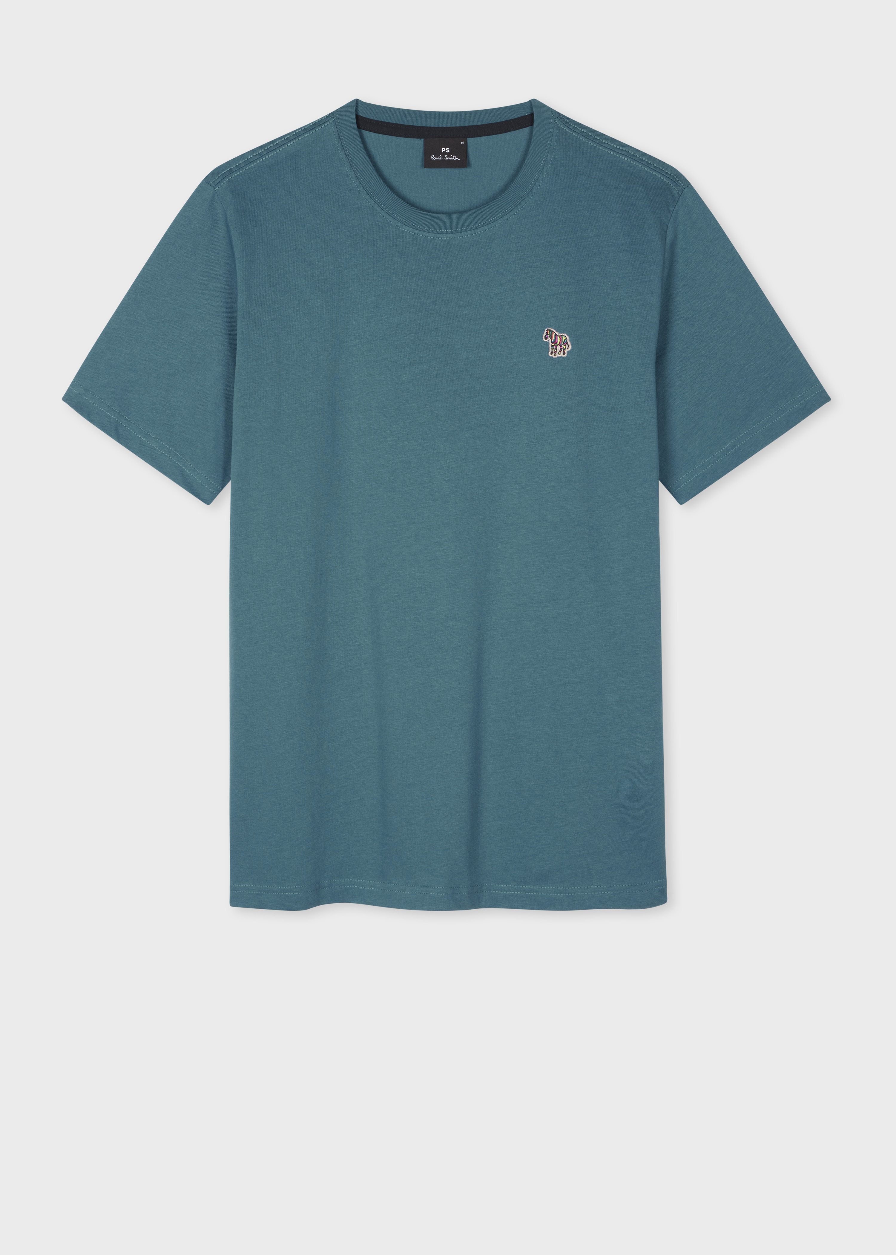 T-shirt Paul Smith Homme Noir Et Bleu – Motif Crâne Graphique, Coton, Taille L