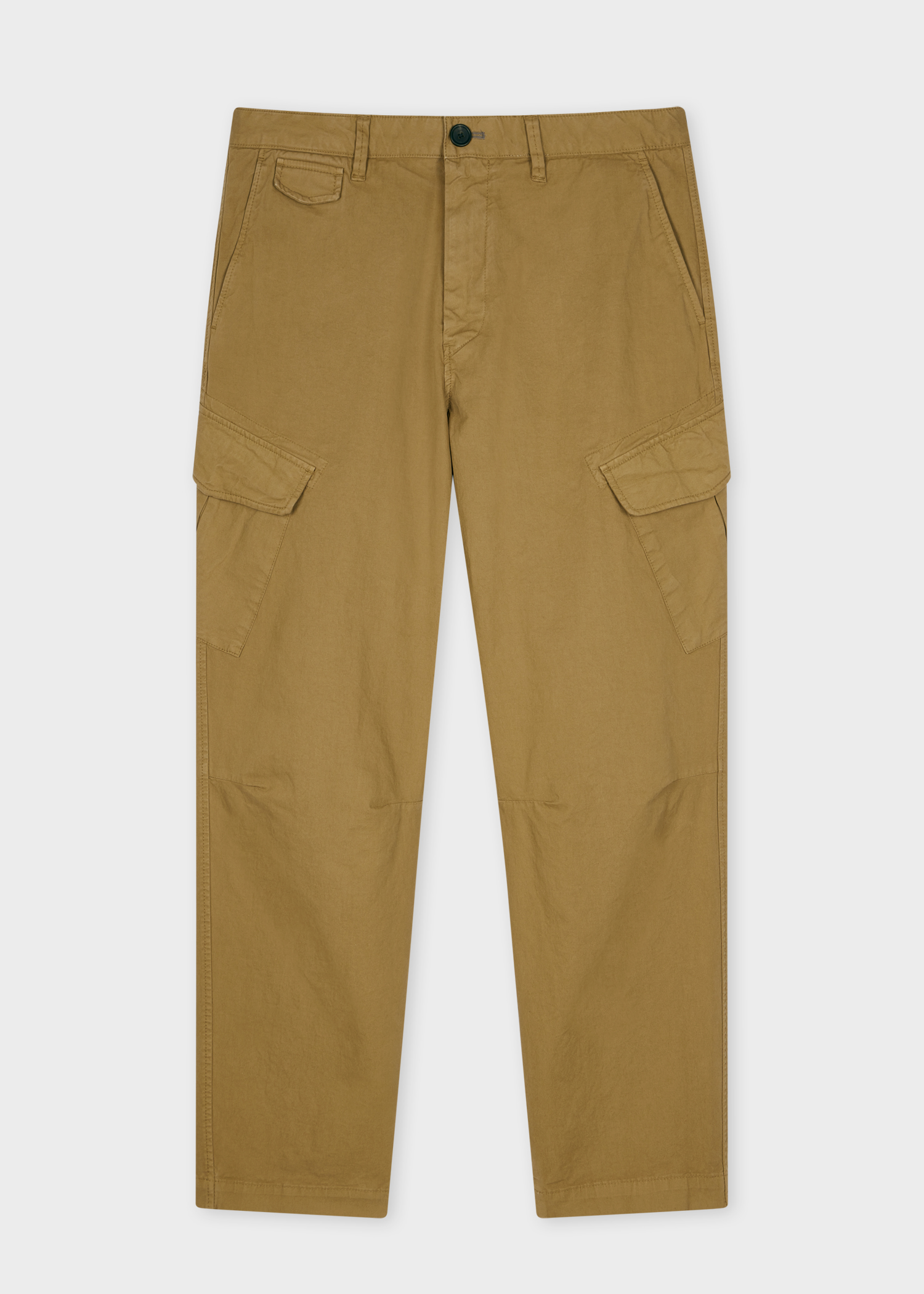 Light Brown Broad Stripe Zebra Cargo Trousers thumbnail 4