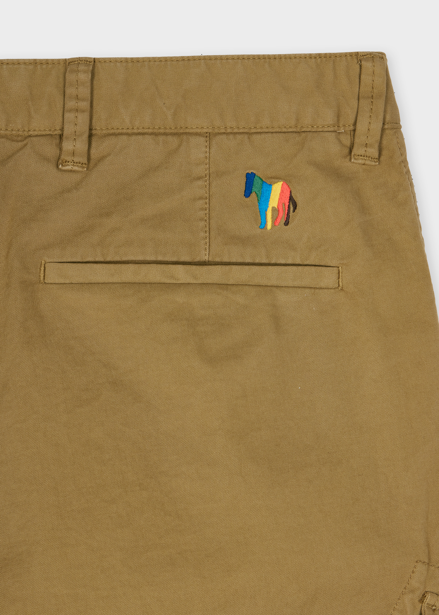 Light Brown Broad Stripe Zebra Cargo Trousers thumbnail 5