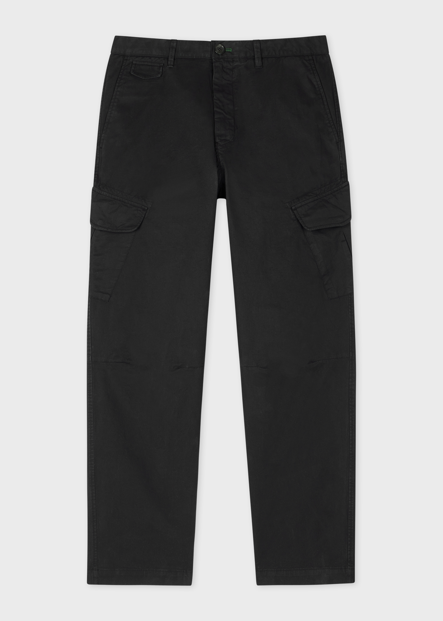 Black Broad Stripe Zebra Cargo Trousers primary image