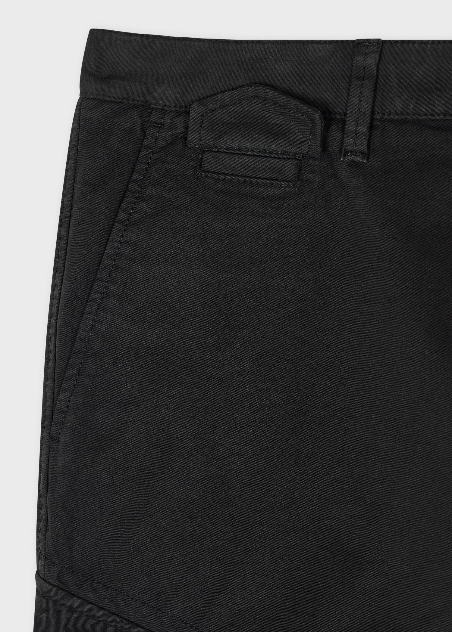 Black Broad Stripe Zebra Cargo Trousers thumbnail 2