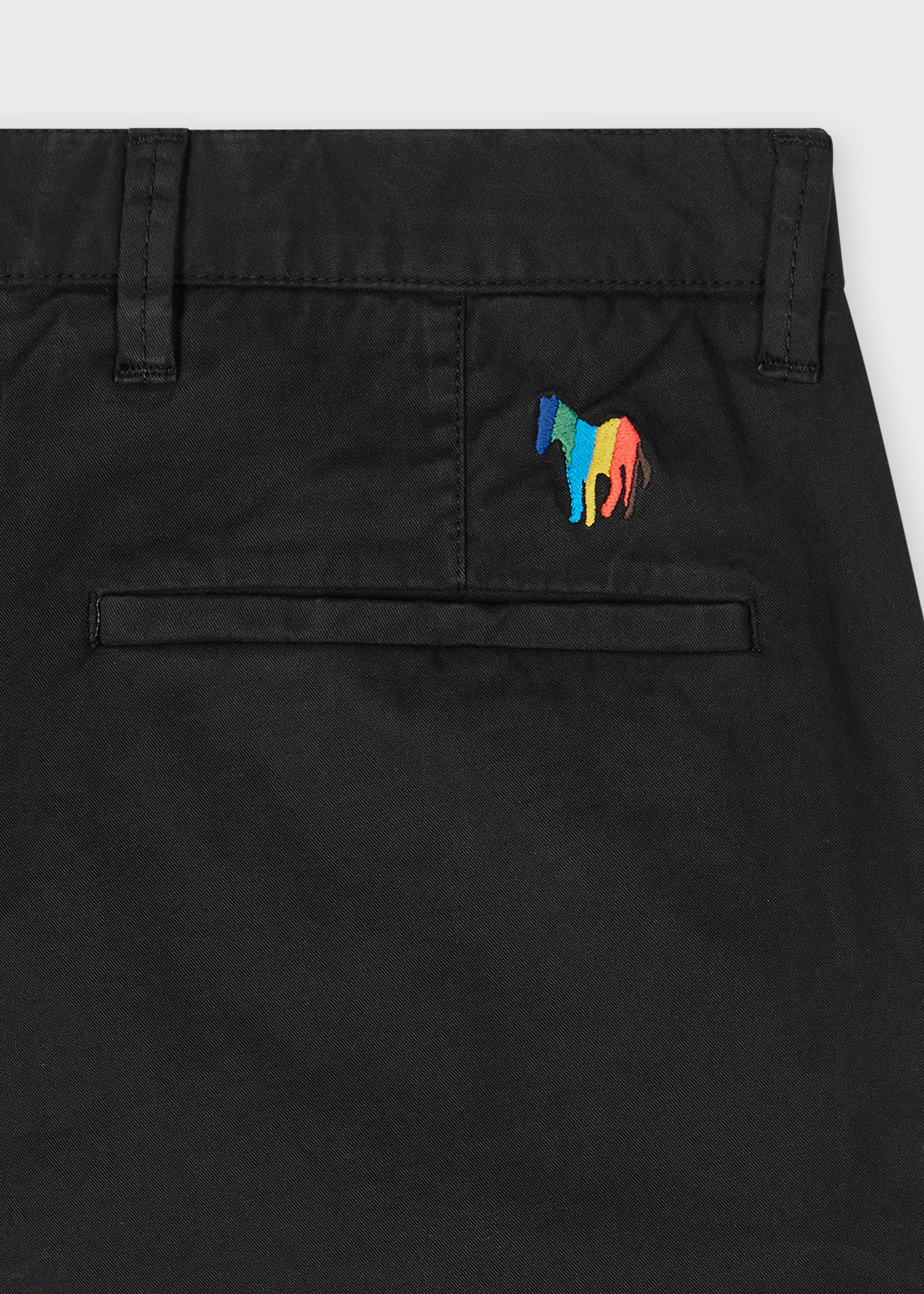 Black Broad Stripe Zebra Cargo Trousers thumbnail 3