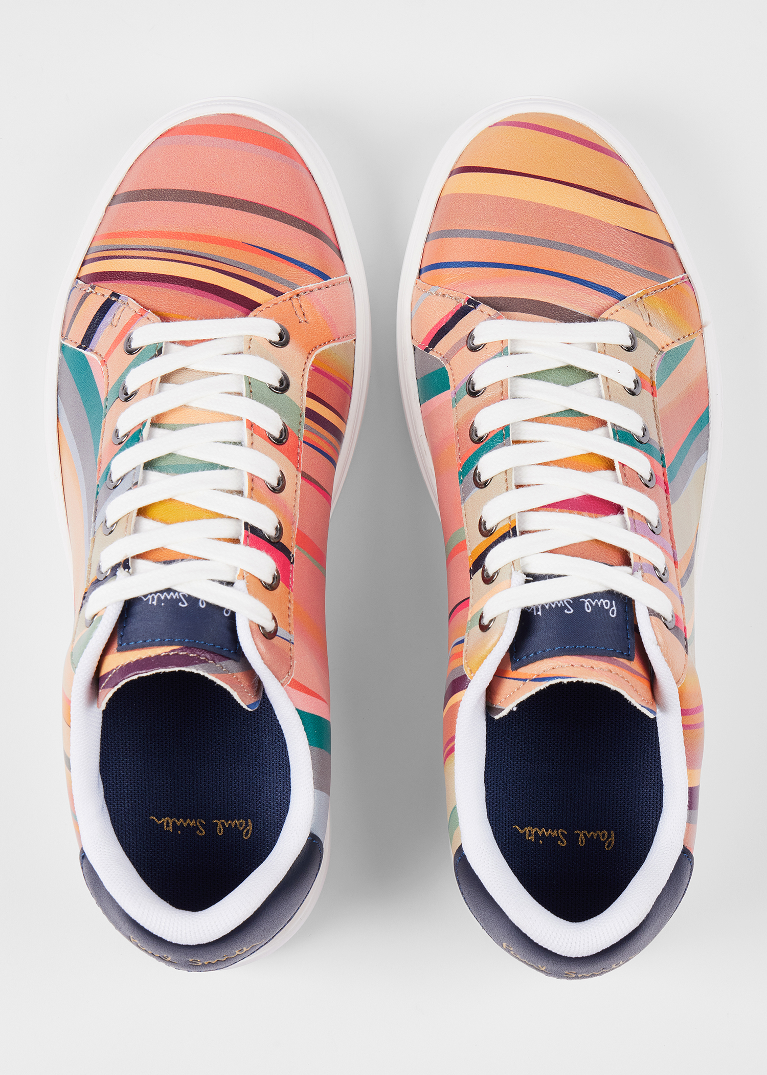 Women's 'Dusky Swirl' Leather 'Lapin' Trainers