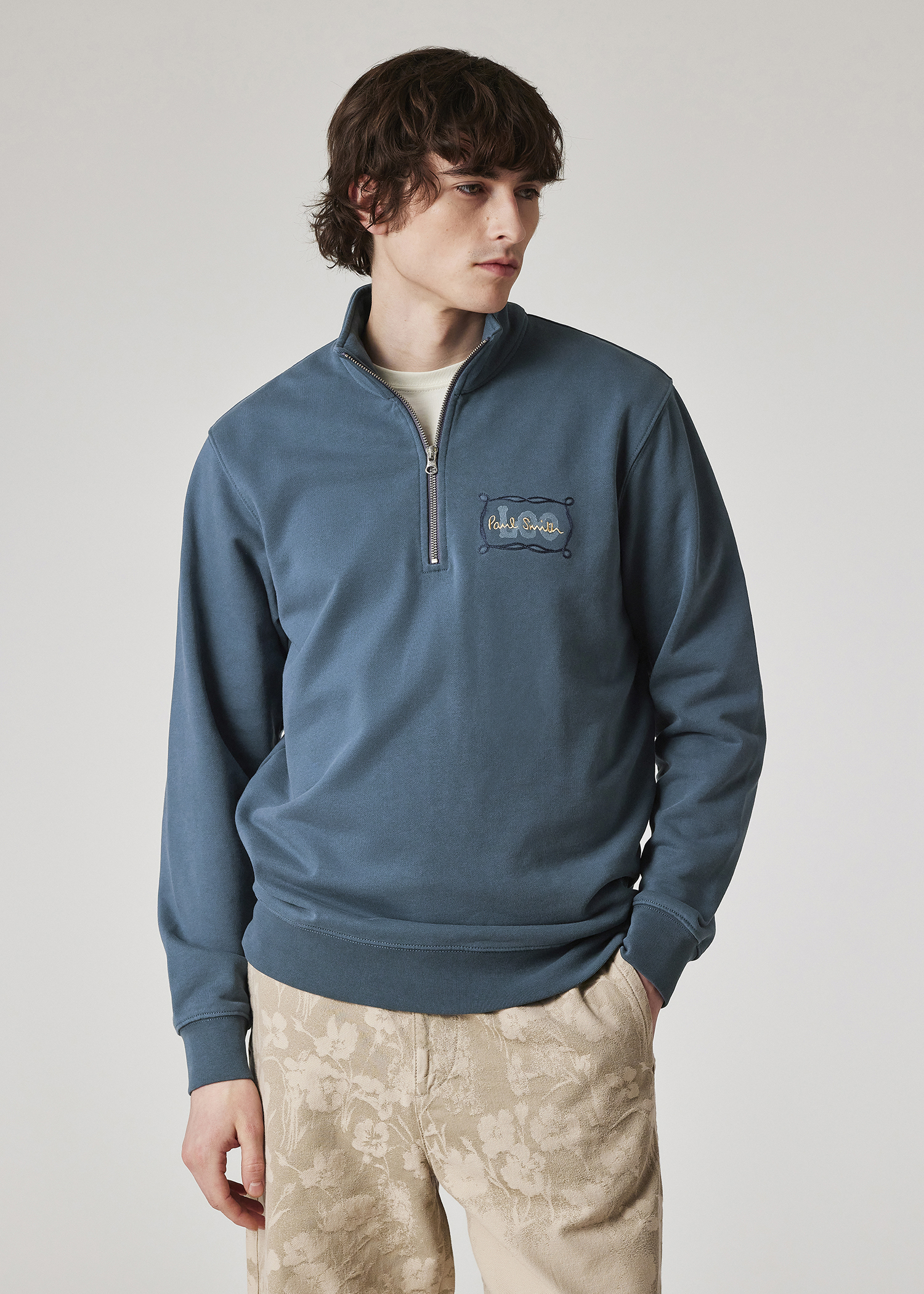 Sweat Paul Smith Homme Taille XL - Coton Pêche, Col Rond, Pré-aimé Très Bon état