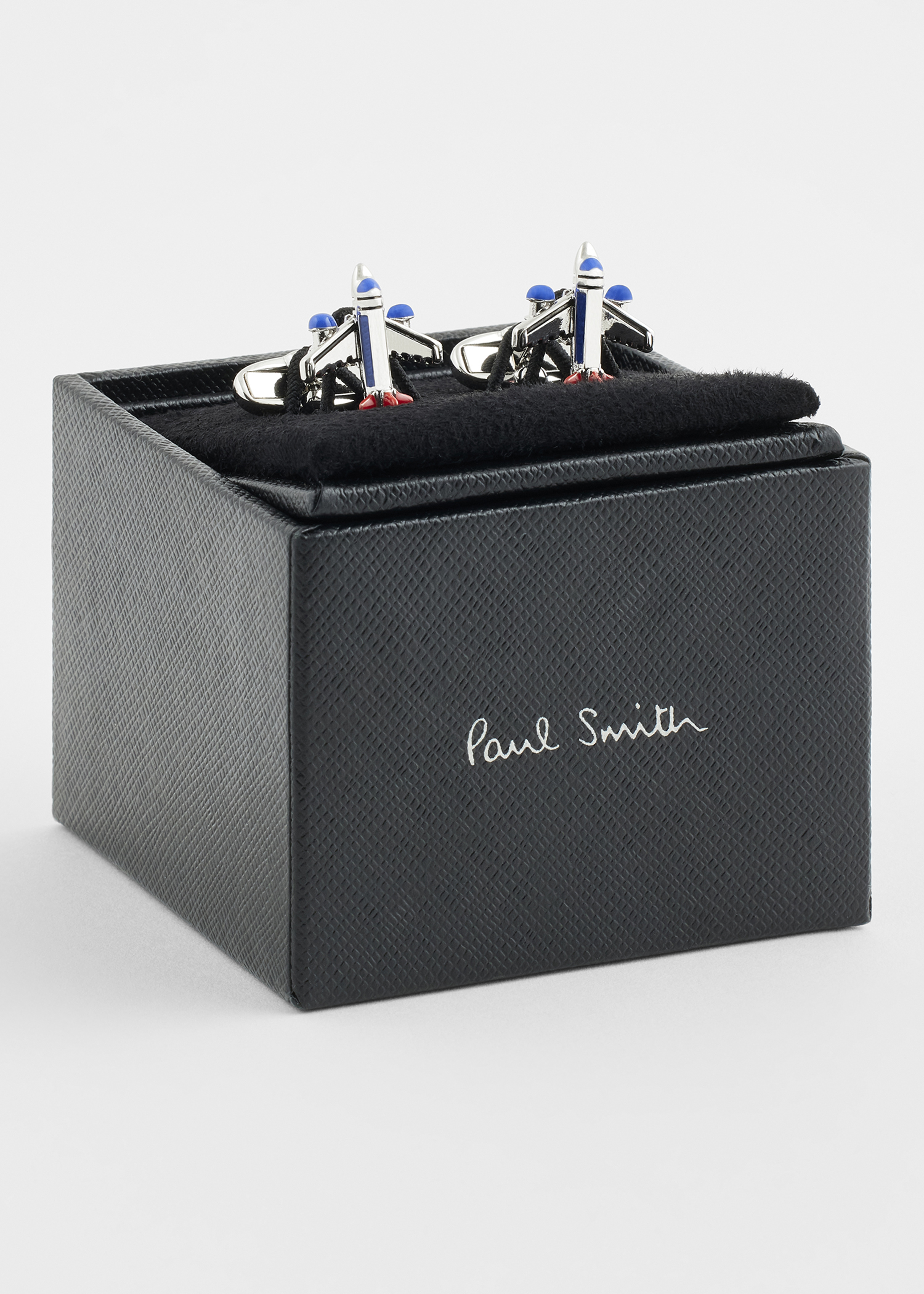 Silver 'Aeroplane' Cufflinks