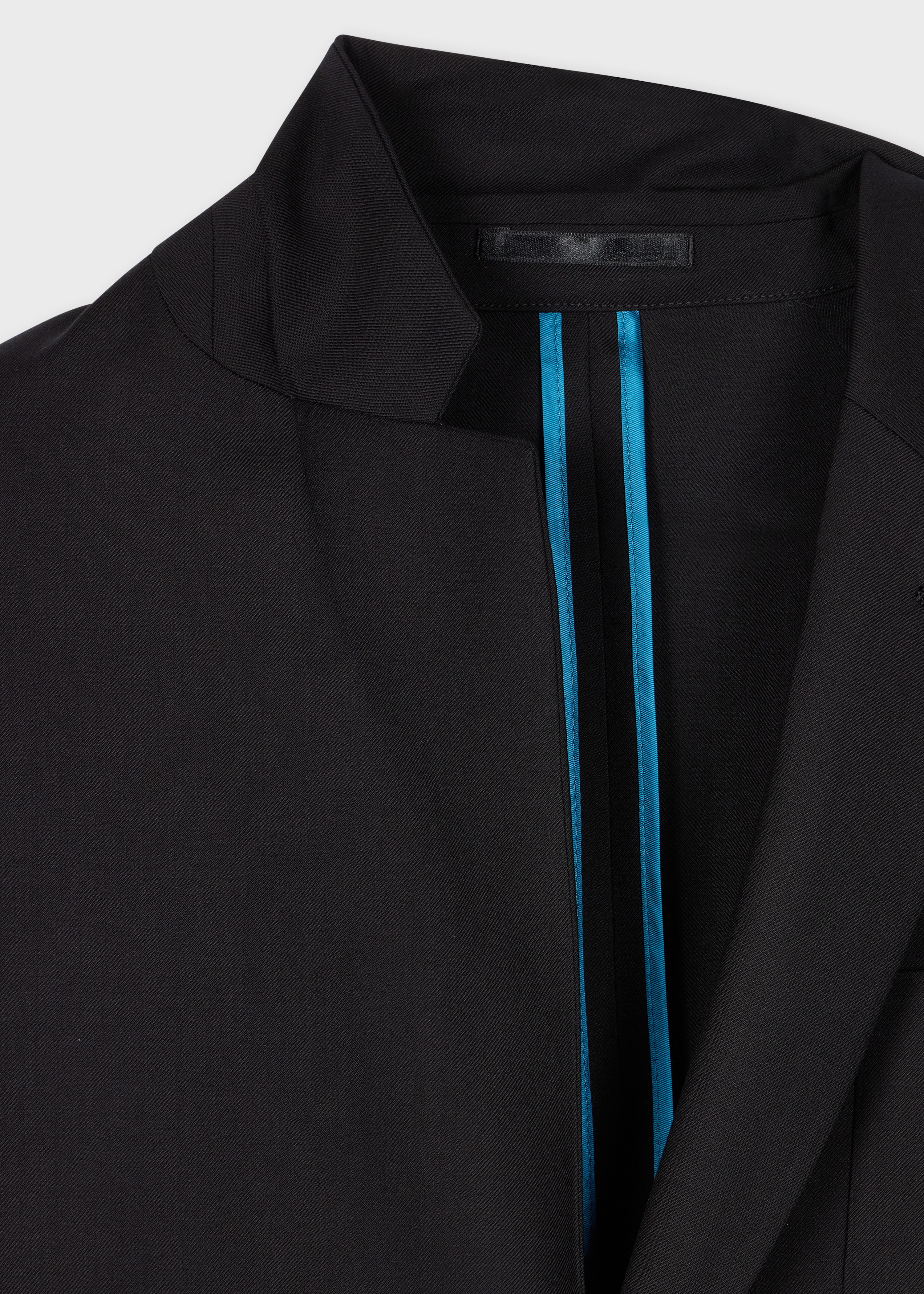 A Suit To Travel In - Black Wool Unlined Blazer thumbnail 9