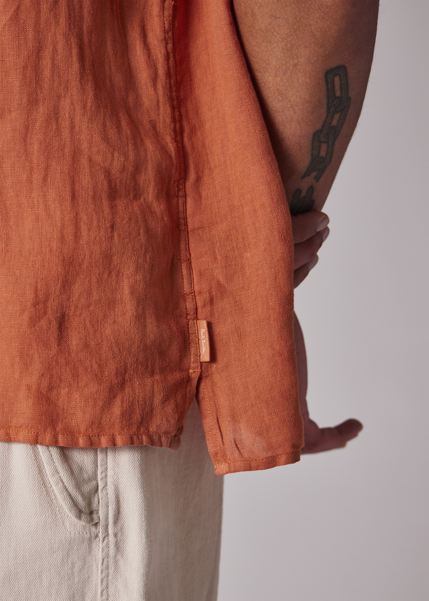 Runcati Chemise Homme à Manches Courtes Guayabera Mexicaine pour l'été - Chemise de Plage en Lin avec Motif, Rose, S