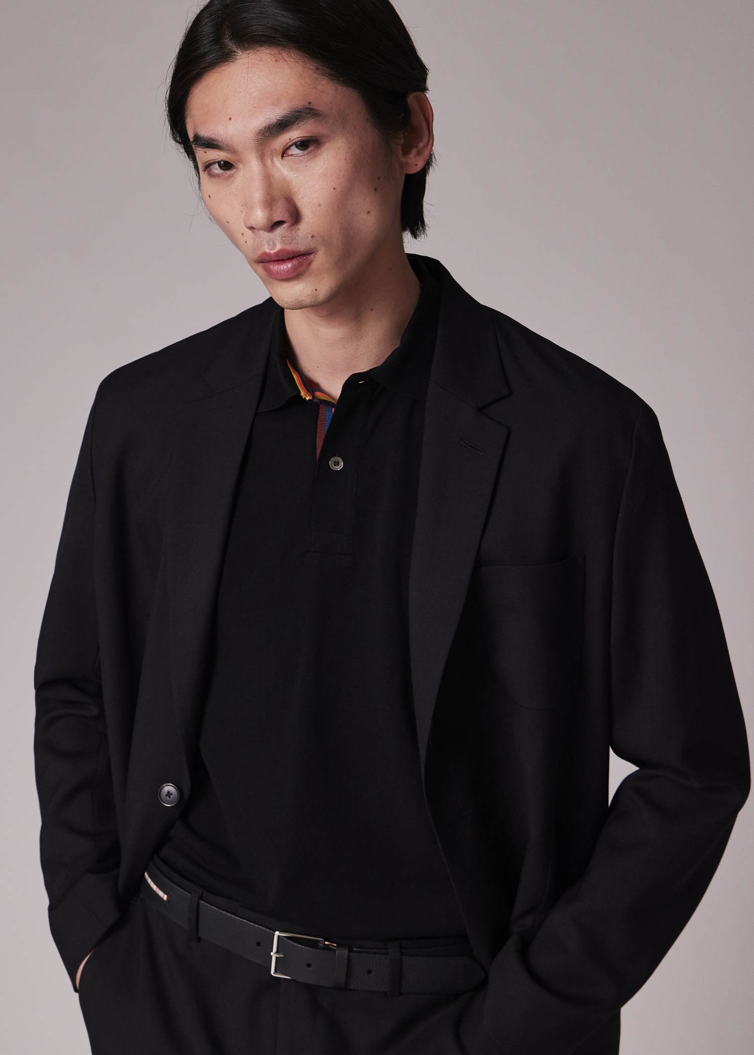 A Suit To Travel In - Black Wool Unlined Blazer thumbnail 6