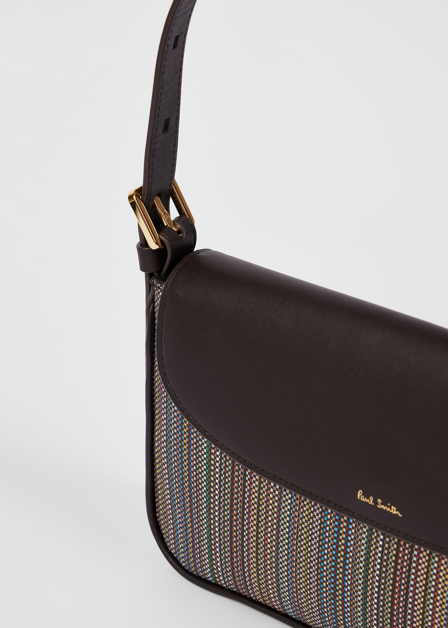 Women's 'Signature Stripe' Top Handle Shoulder Bag