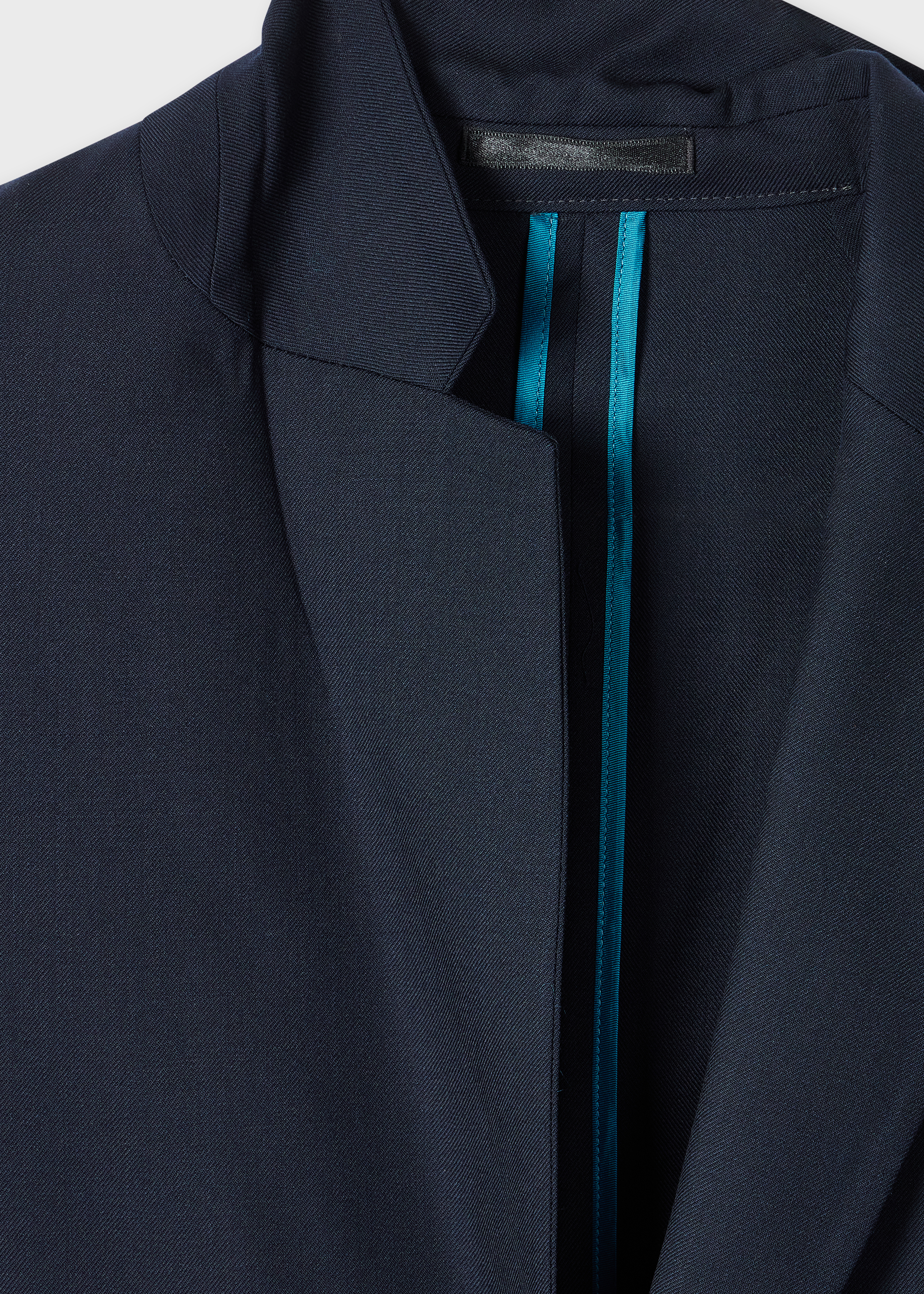 A Suit To Travel In - Navy Wool Unlined Blazer thumbnail 7