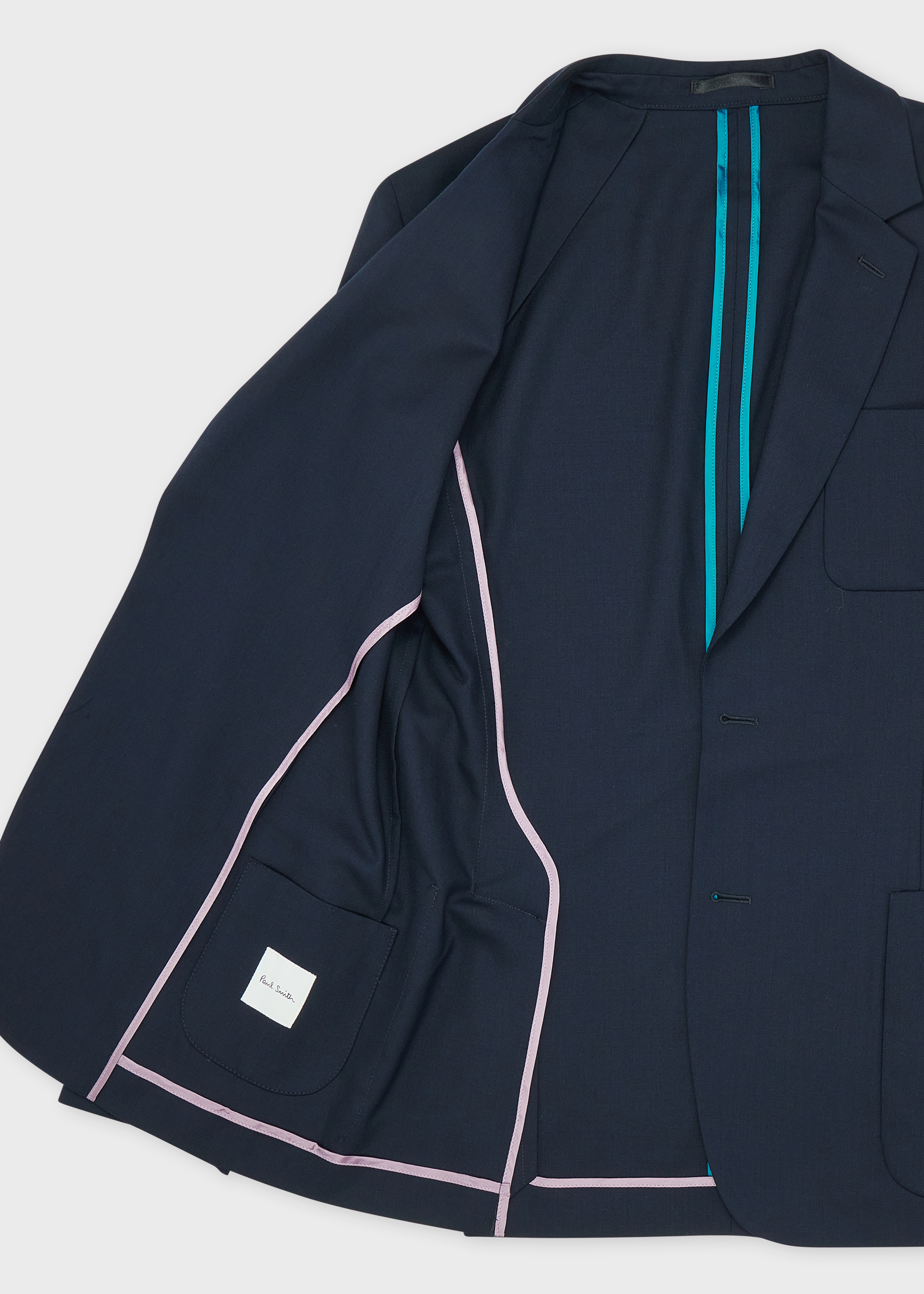 A Suit To Travel In - Navy Wool Unlined Blazer thumbnail 9