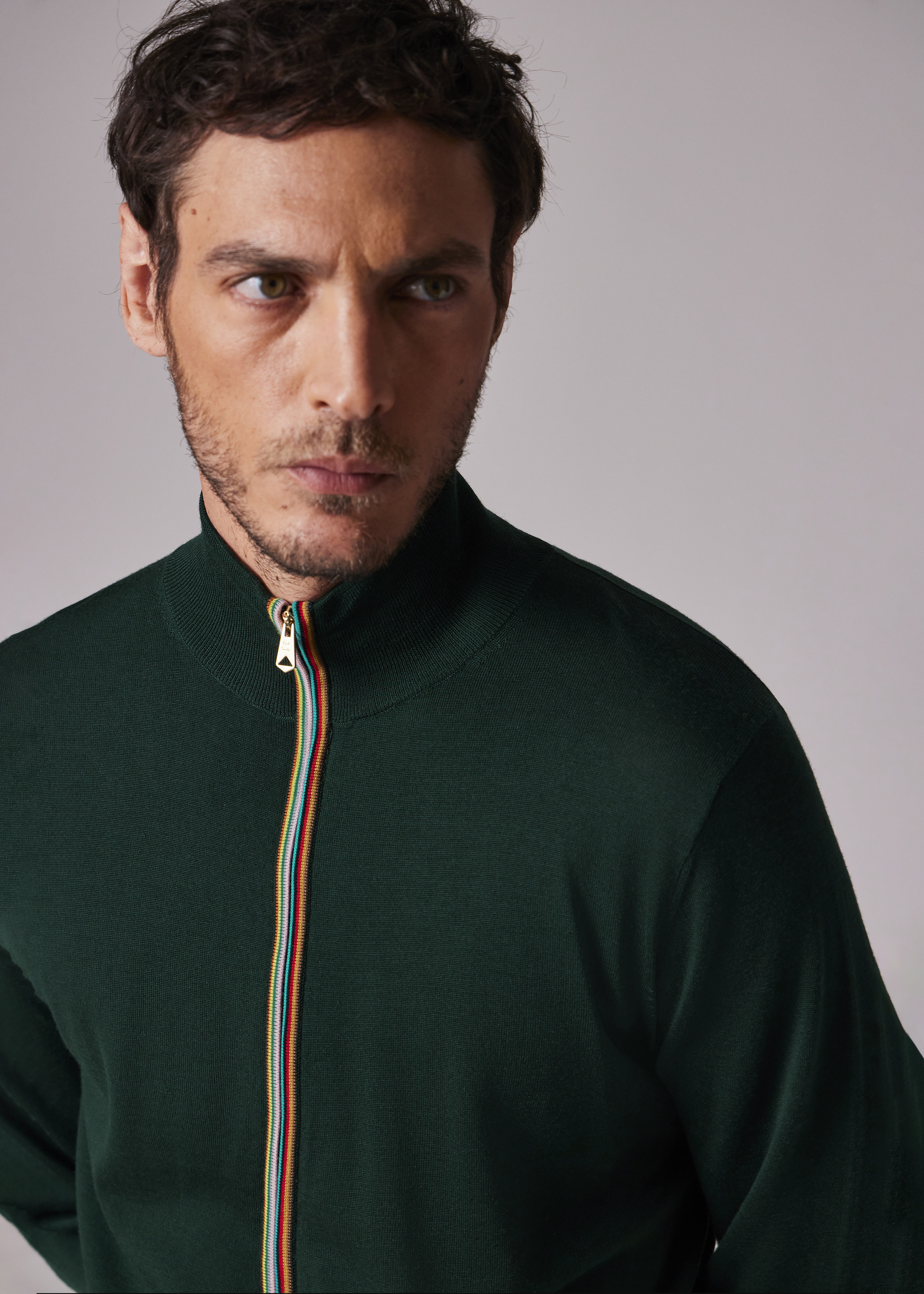 トップス archive PaulSmith double zip Knit jacket archive PaulSmith double zip Knit jacket