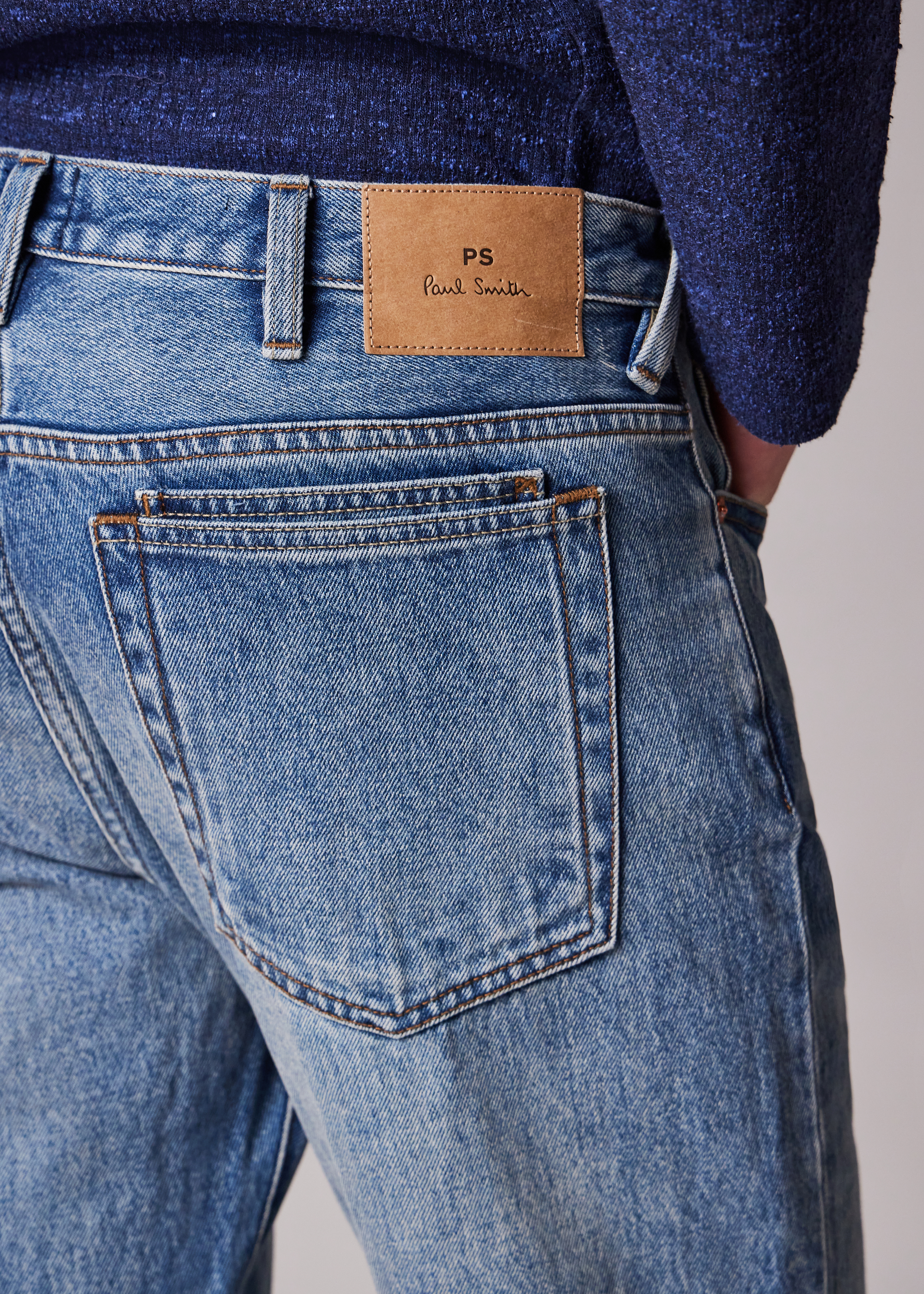 D221437 Paul Smith JEANS ヴィンテージ チェック柄シャツ 90\u0027s ヴィンテージ★Paul Smith JEANS デニム パンツ★ナチュラルエイジング インディゴ ビンテージ ボトムス Gパン ジーンズ  ポールスミス