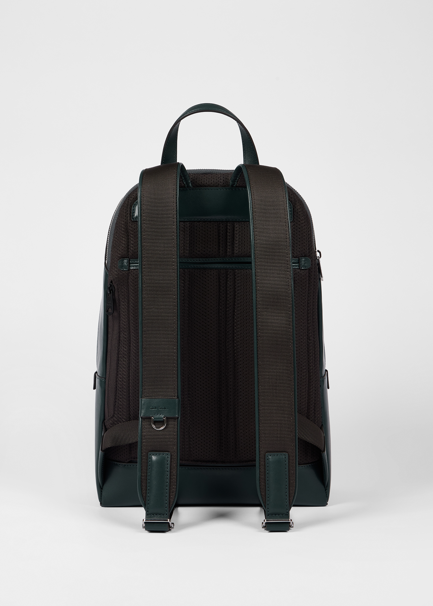 Teal Leather Backpack