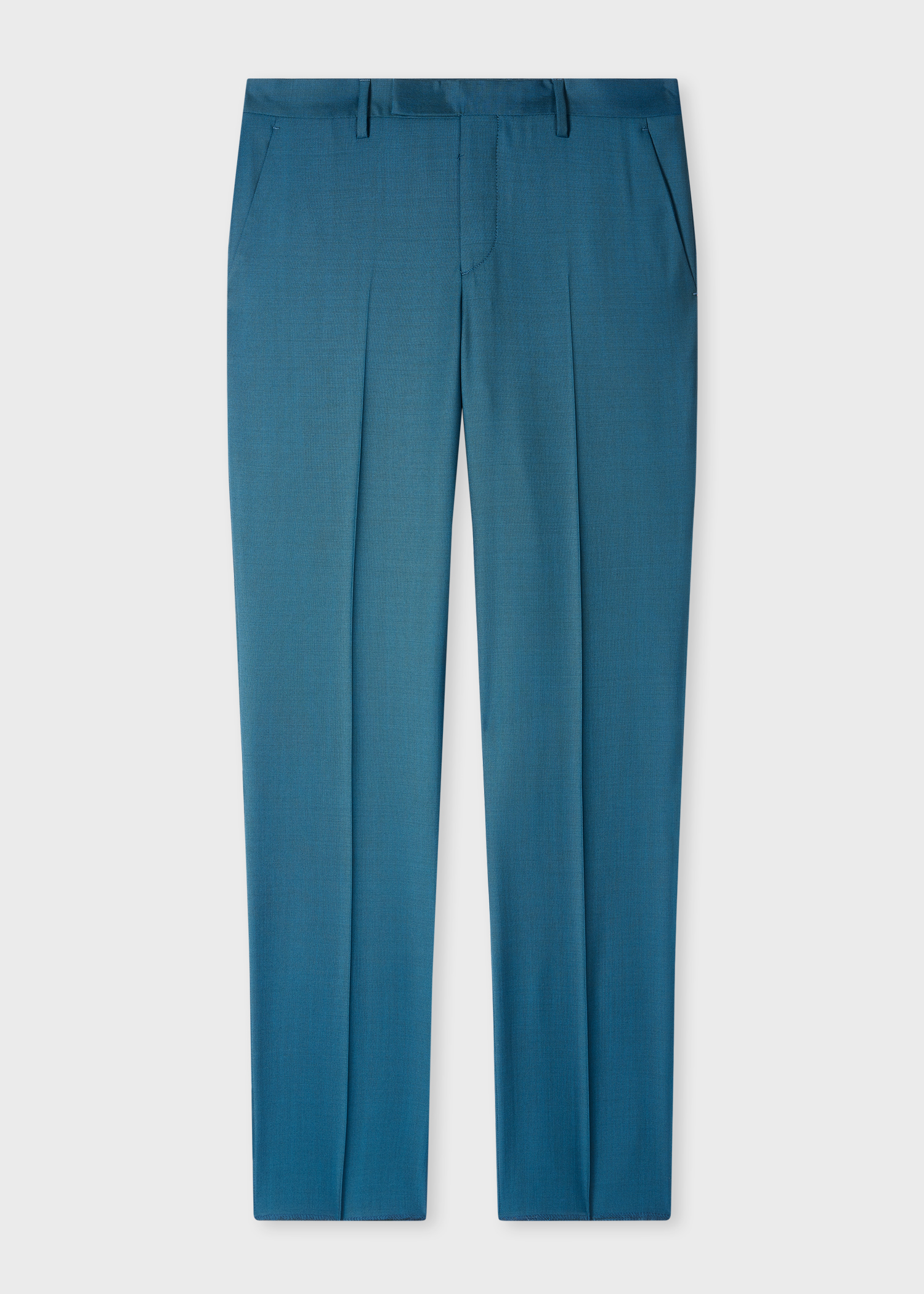 The Soho - Tailored-Fit Teal Wool Suit thumbnail 5