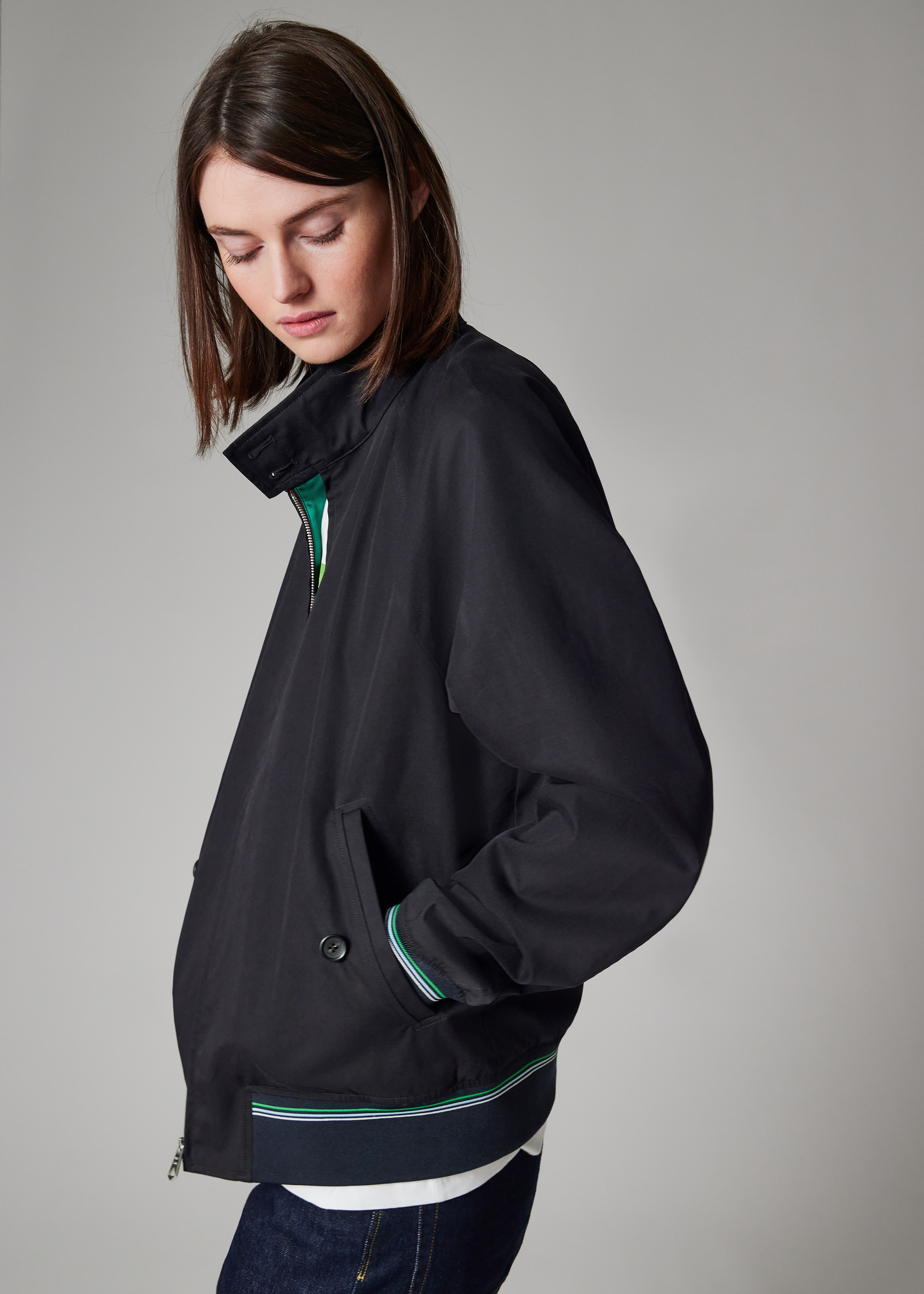 Paul Smith x Oasis - Navy Harrington Jacket