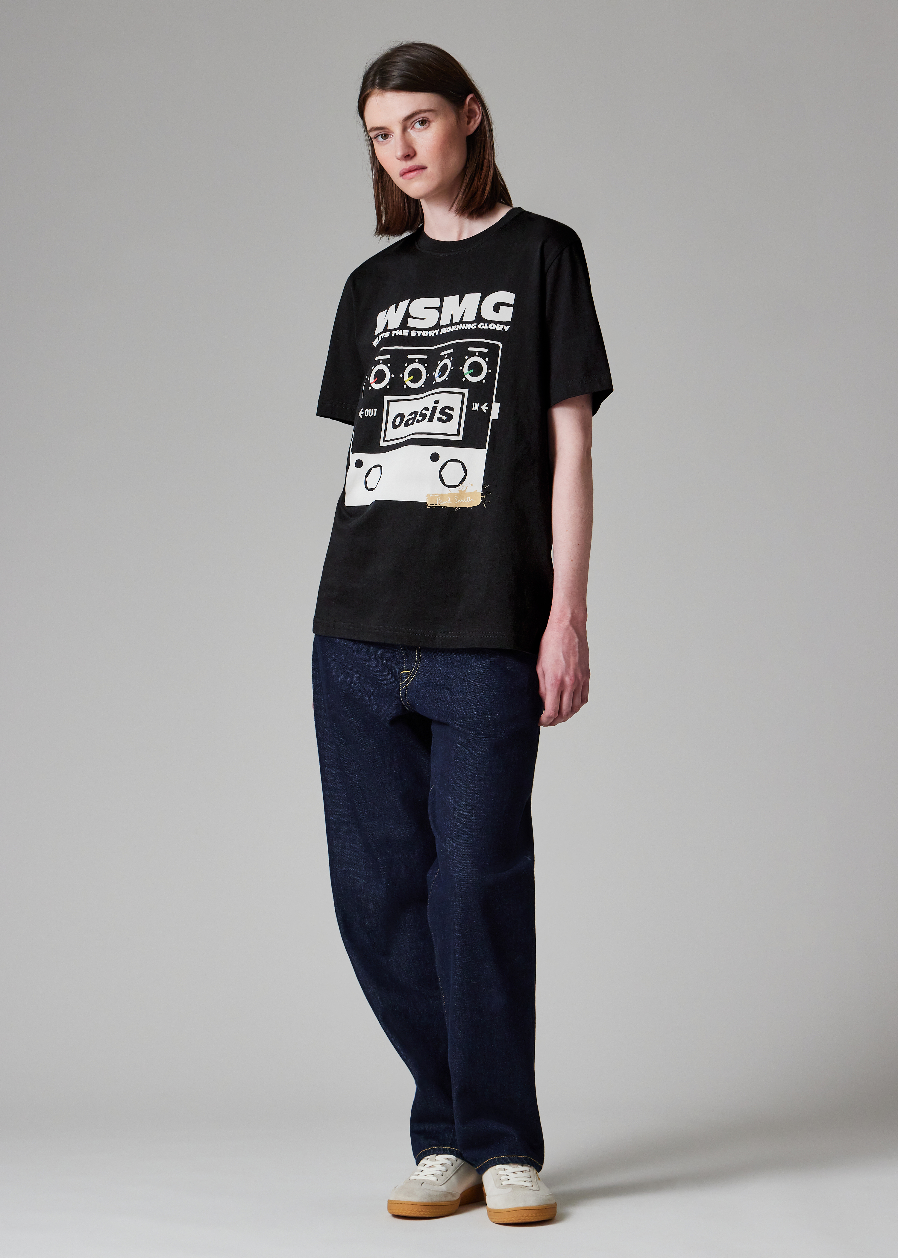 Paul Smith x Oasis - Black WSMG Print T-Shirt