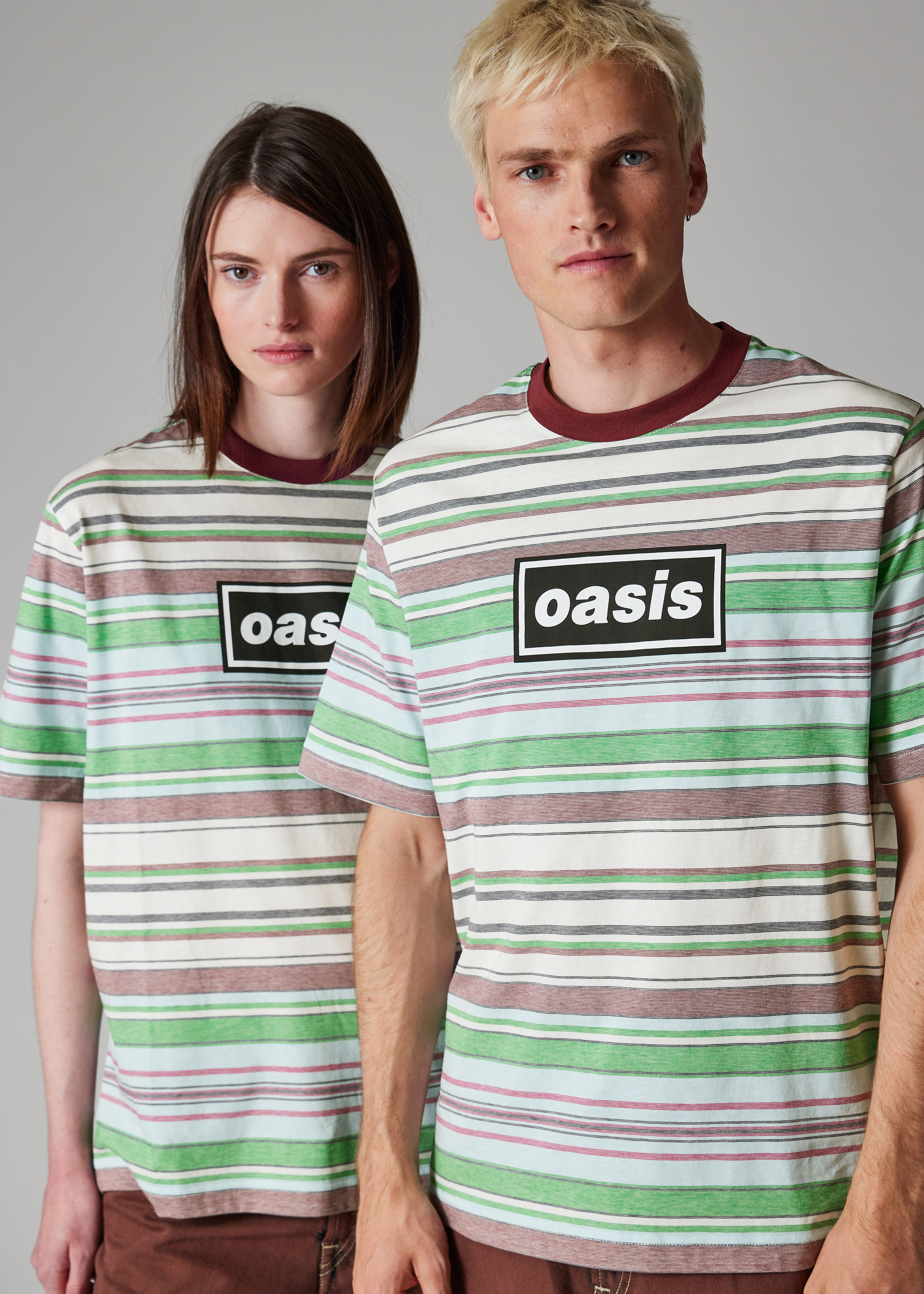 Paul Smith x Oasis - Stripe Logo Print T-Shirt