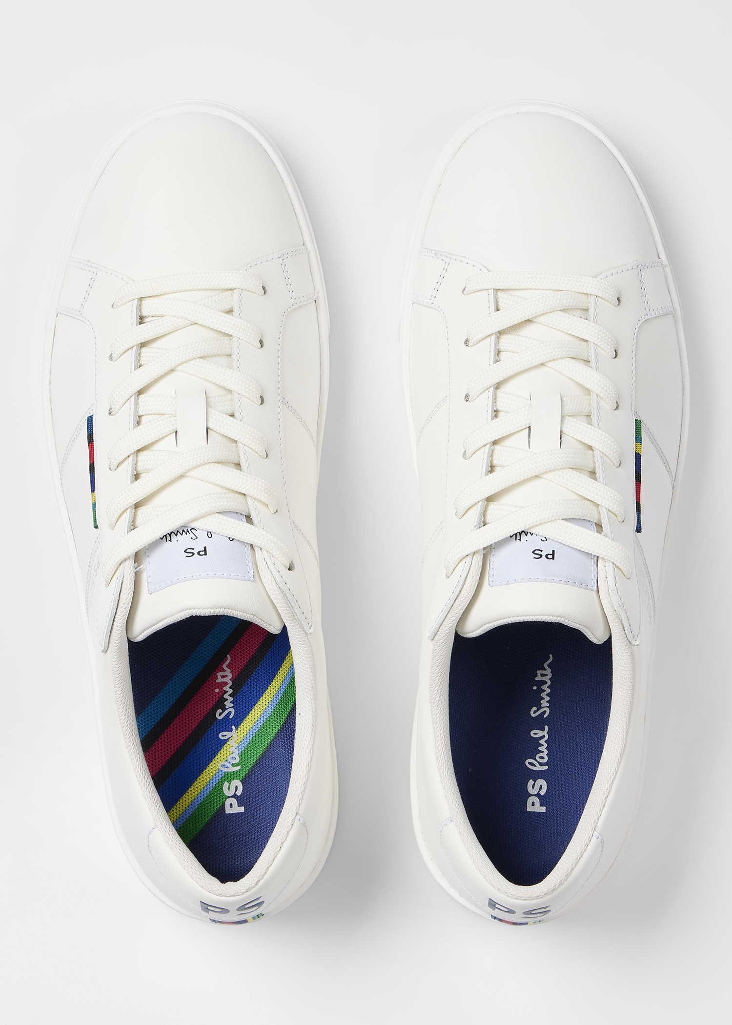 Men's Black Leather 'Beech' Trainers Men's Black Leather 'Beech' Trainers