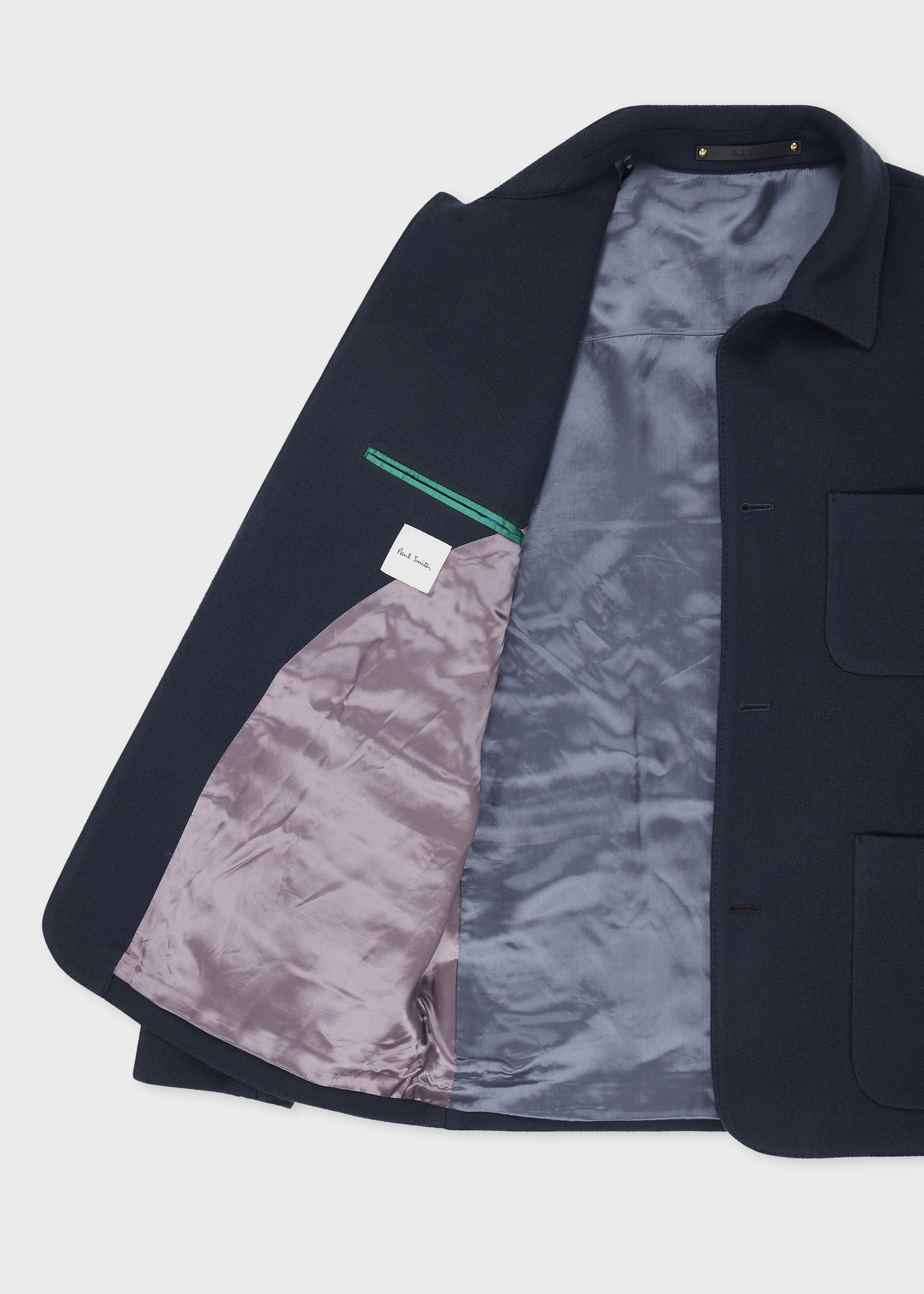 Paul Smith Navy Extra-Fine Wool Work Jacket | King's Cross