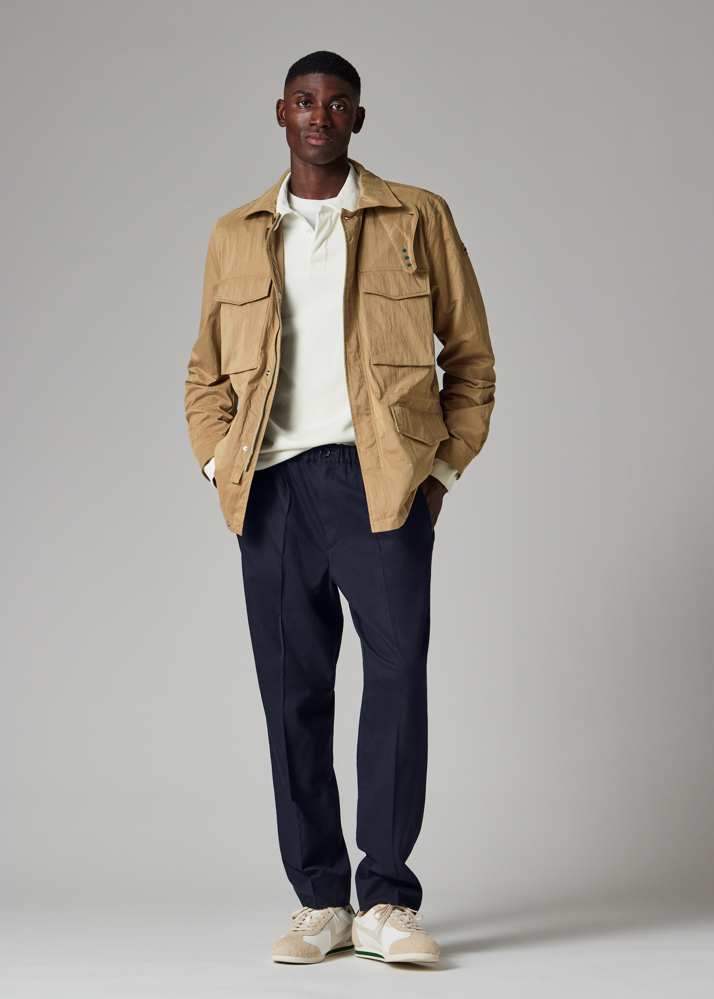 ジャケット・アウター Paul Smith NYLON MILITARY COAT PAUL SMITH Coated Nylon-Blend Field Jacket for Men | MR PORTER