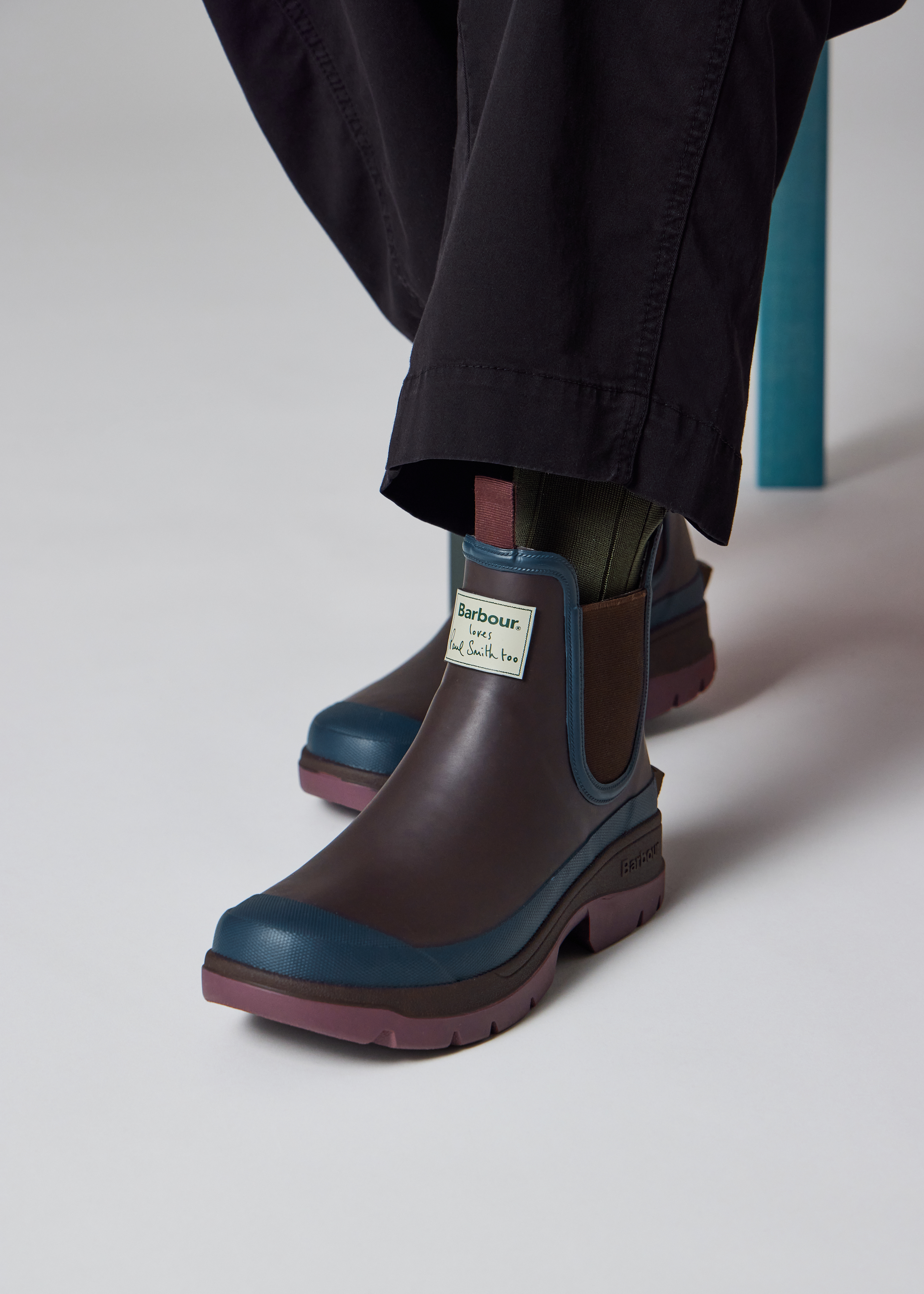 Paul Smith loves Barbour - Rustic Ankle Wellingtons