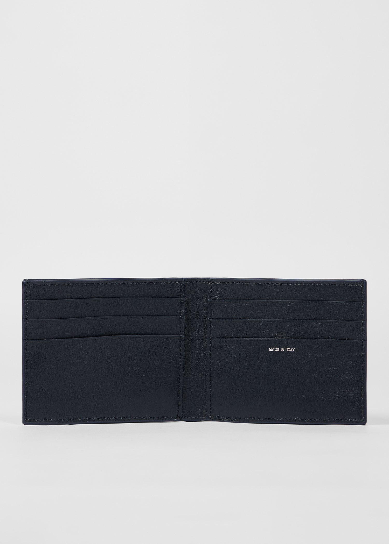 Painted Signature Stripe' Compact Billfold Wallet