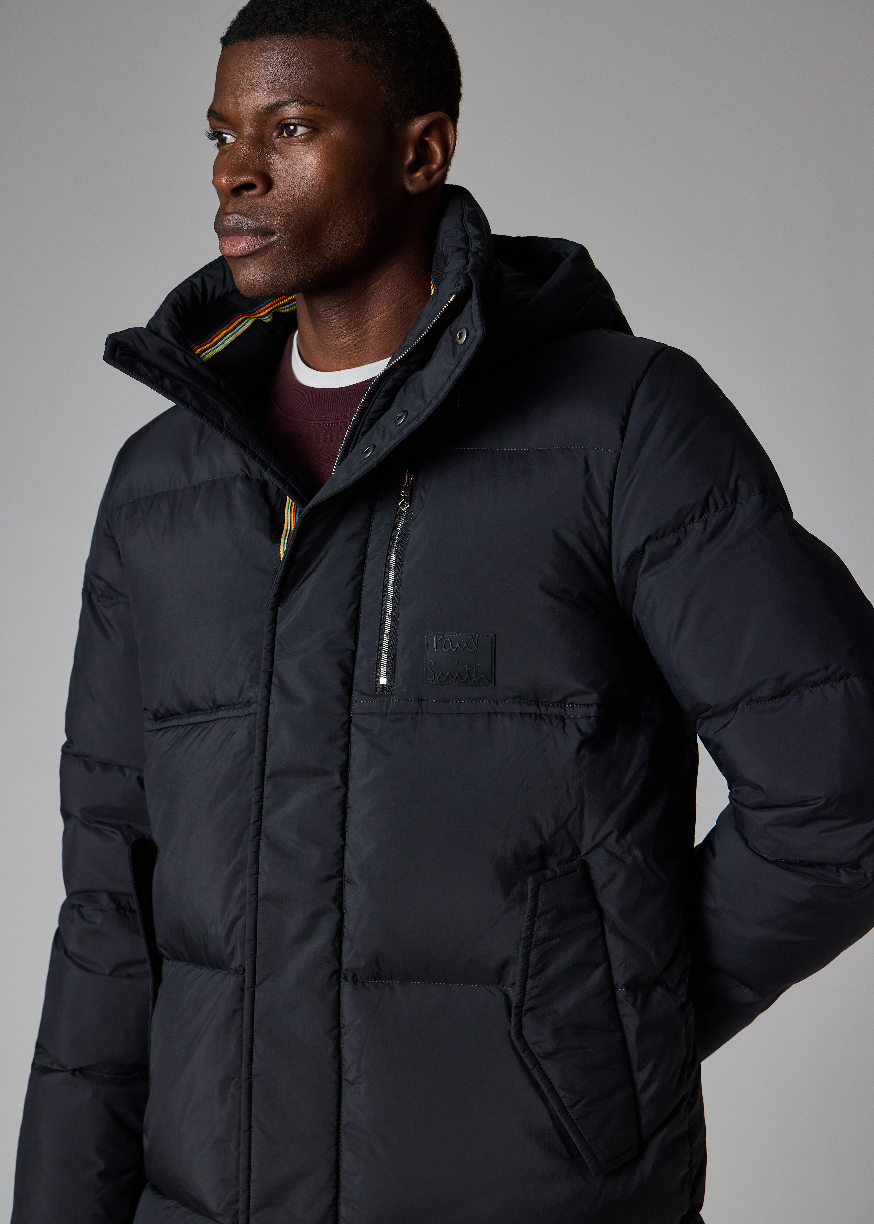 【美品】Paul Smith BLACK ダウンコート 黒 M 軽量 希少 美品】Paul Smith BLACK ダウンコート 黒 M 軽量 希少 【楽天
