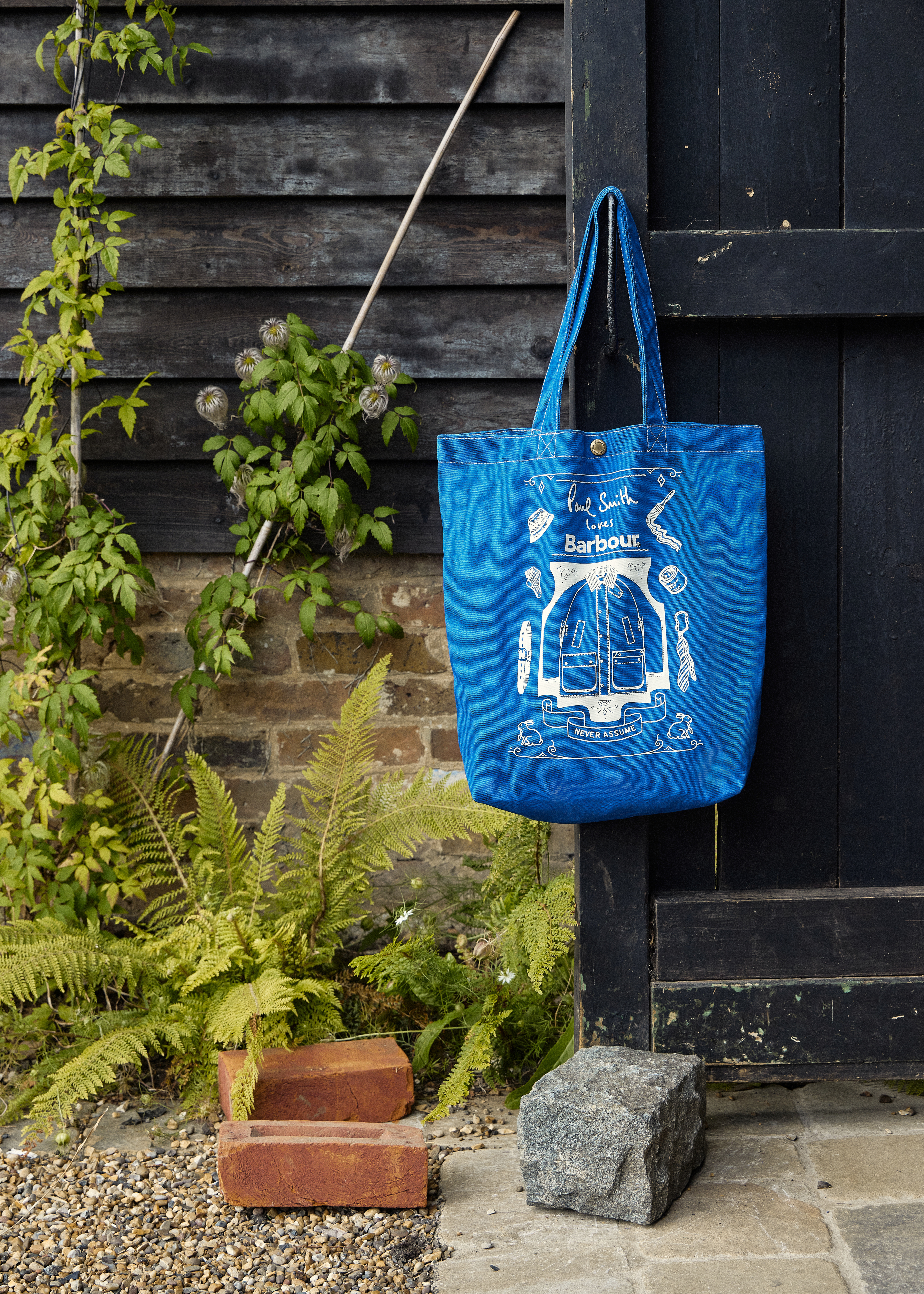 Paul Smith Loves Barbour\" トートバッグ Paul Smith Loves Barbour トートバッグ / Paul Smith