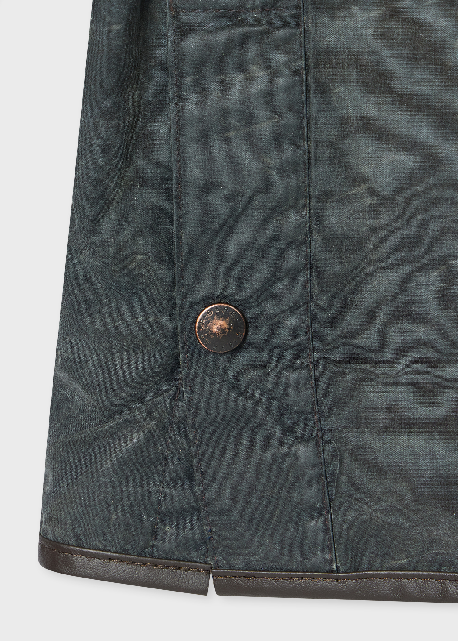 Paul Smith loves Barbour - Re-Loved Navy Waxed Jacket thumbnail 11