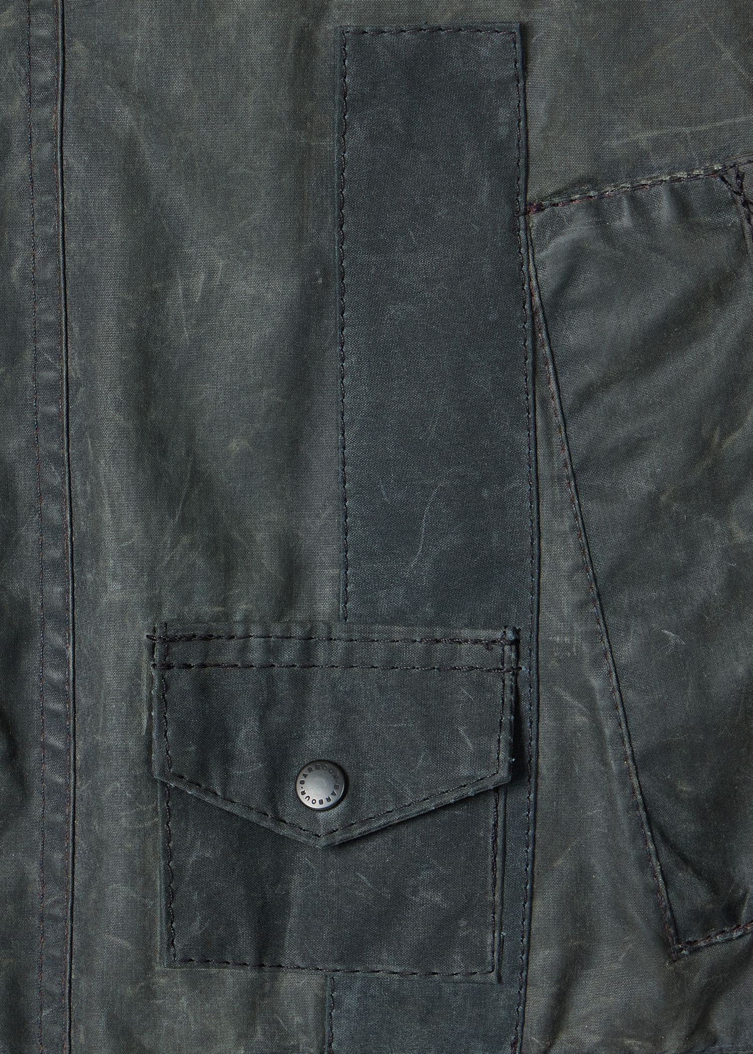 Paul Smith loves Barbour - Re-Loved Navy Waxed Jacket thumbnail 14