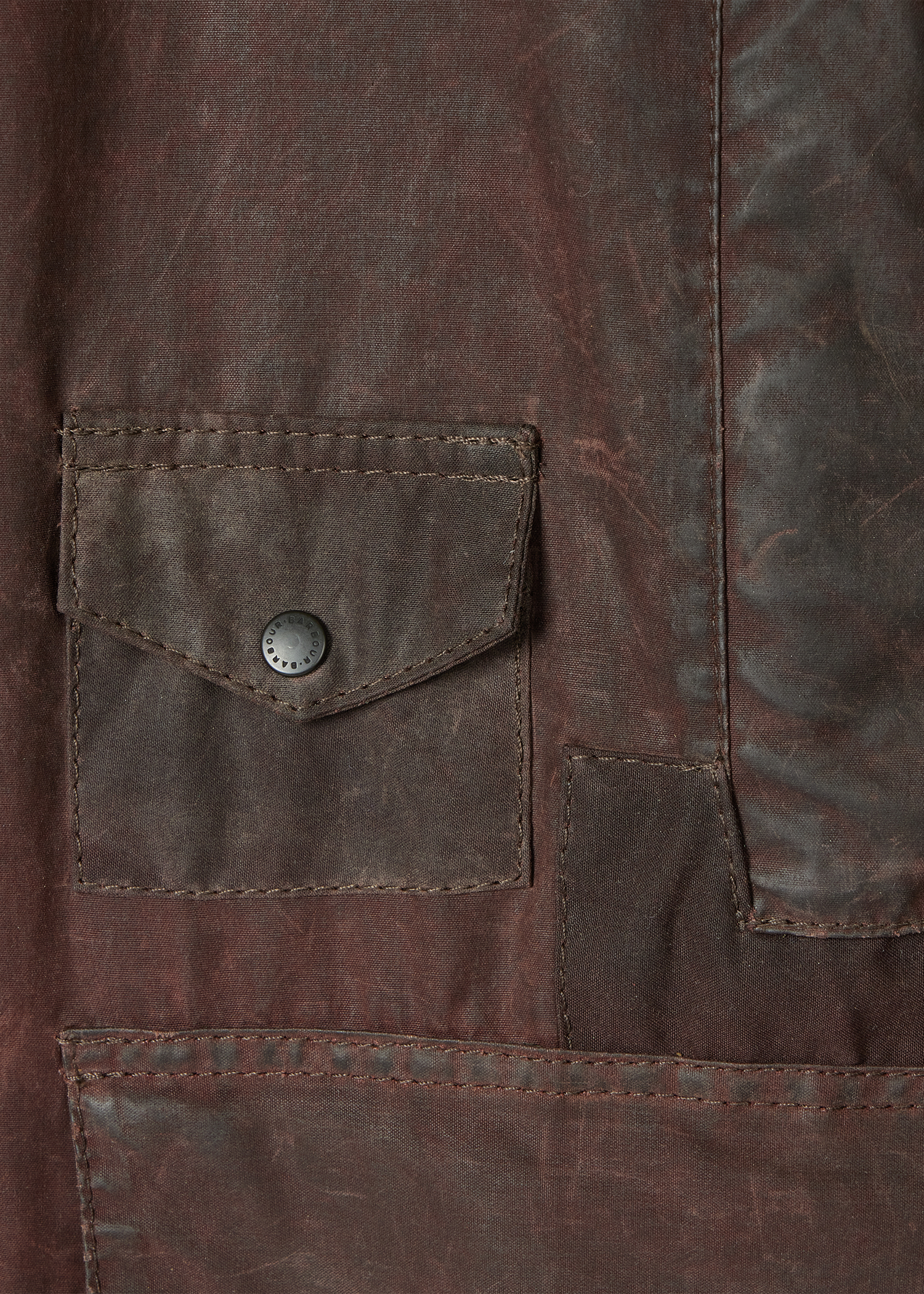 Paul Smith loves Barbour - Re-Loved Brown Waxed Jacket thumbnail 11