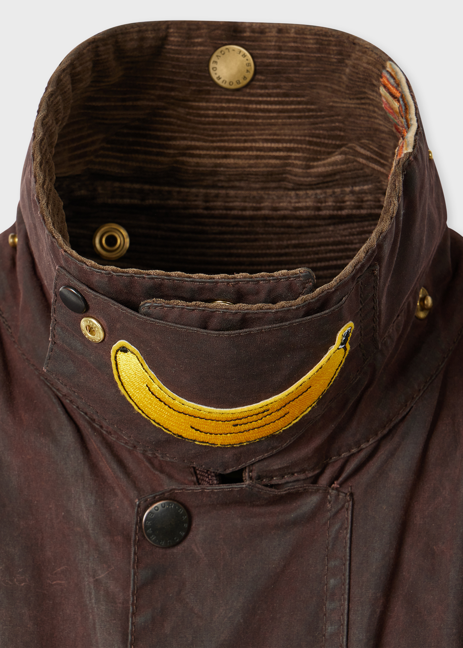 Paul Smith loves Barbour - Re-Loved Brown Waxed Jacket thumbnail 14