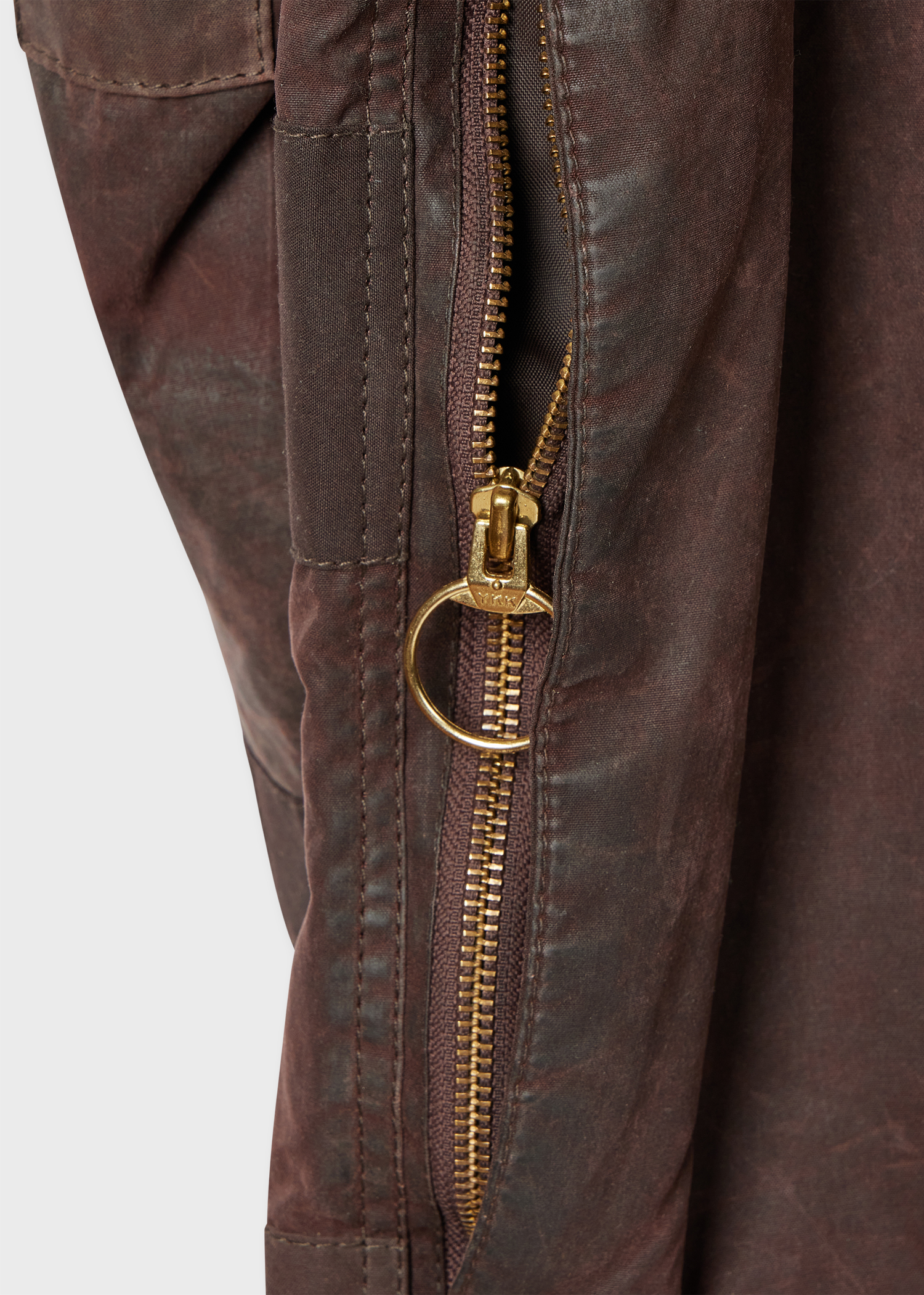 Paul Smith loves Barbour - Re-Loved Brown Waxed Jacket thumbnail 15