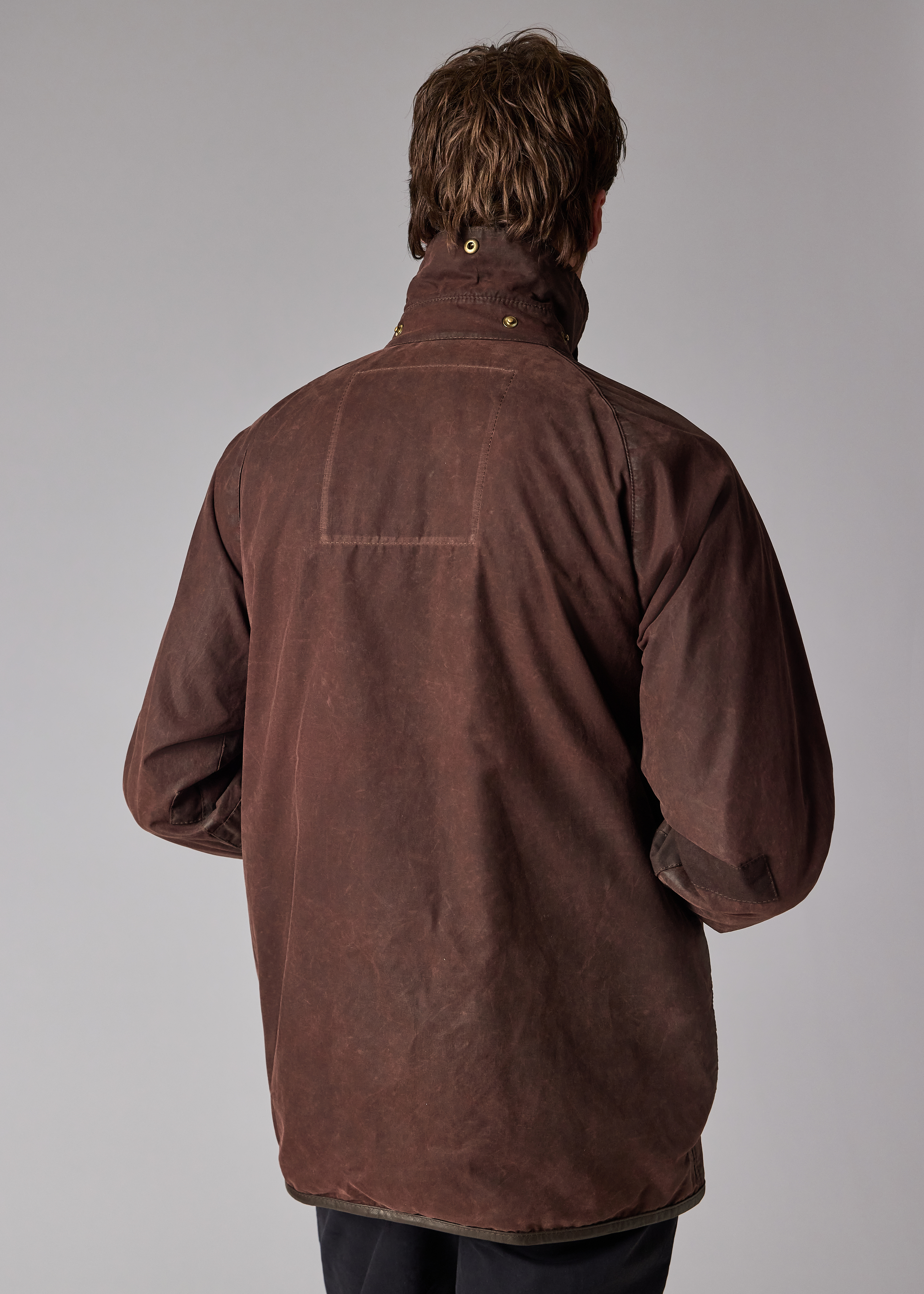 Paul Smith loves Barbour - Re-Loved Brown Waxed Jacket thumbnail 9