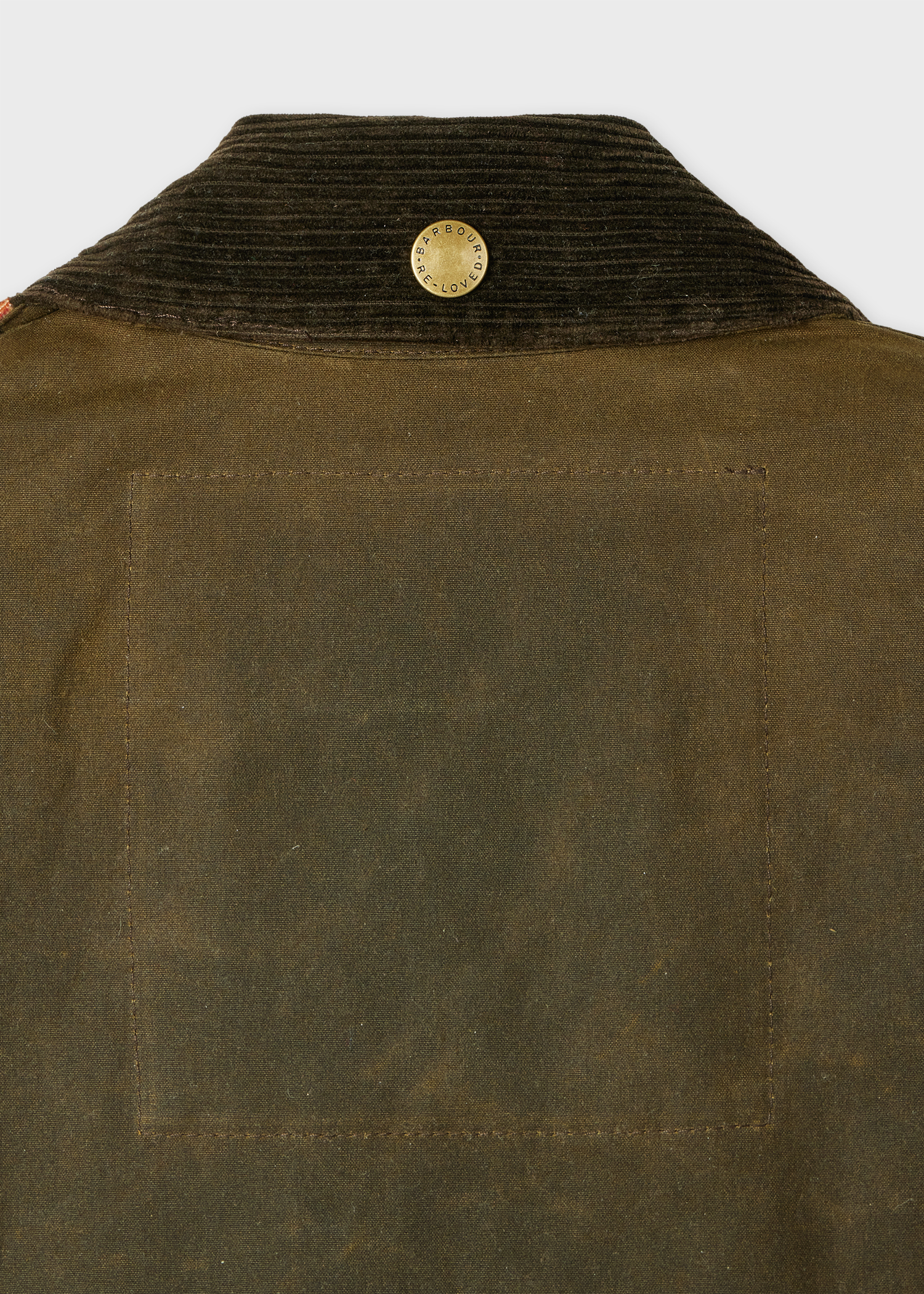 Paul Smith Loves Barbour - Re-Loved Green Northumbria Waxed Jacket thumbnail 13